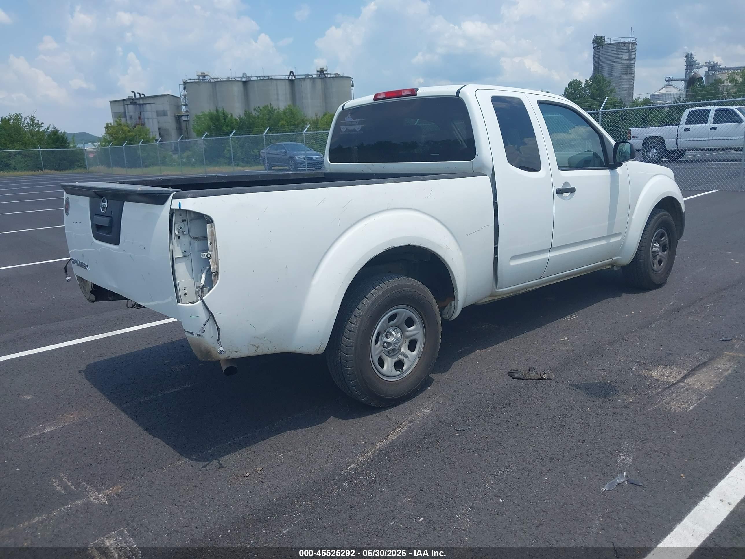 2013 Nissan Frontier S White vin: 1N6BD0CTXDN757075