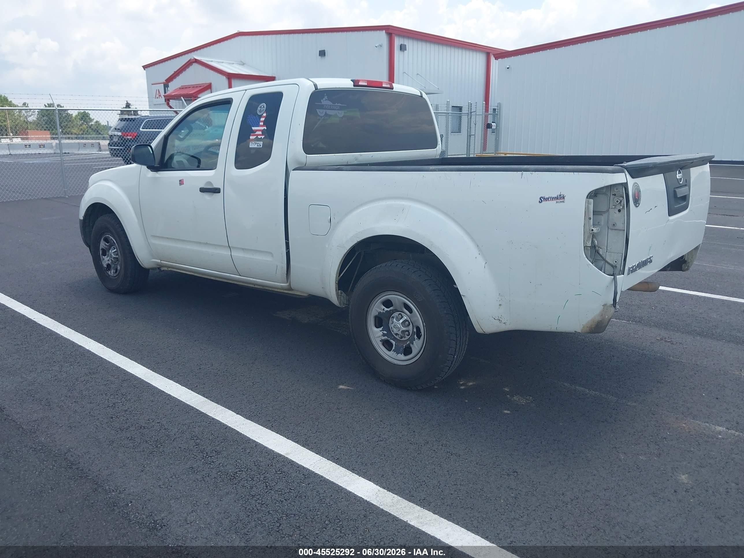2013 Nissan Frontier S White vin: 1N6BD0CTXDN757075