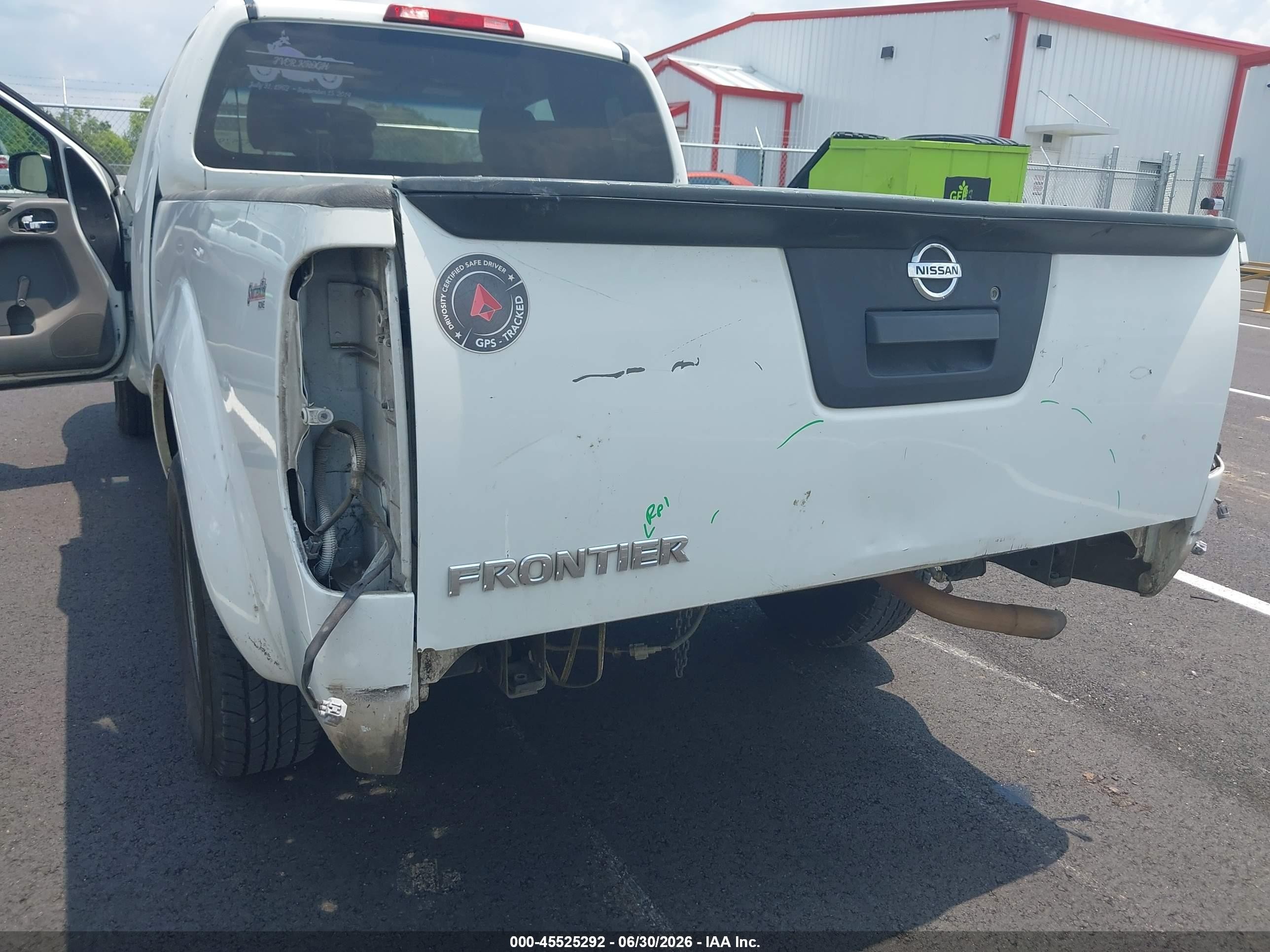 2013 Nissan Frontier S White vin: 1N6BD0CTXDN757075