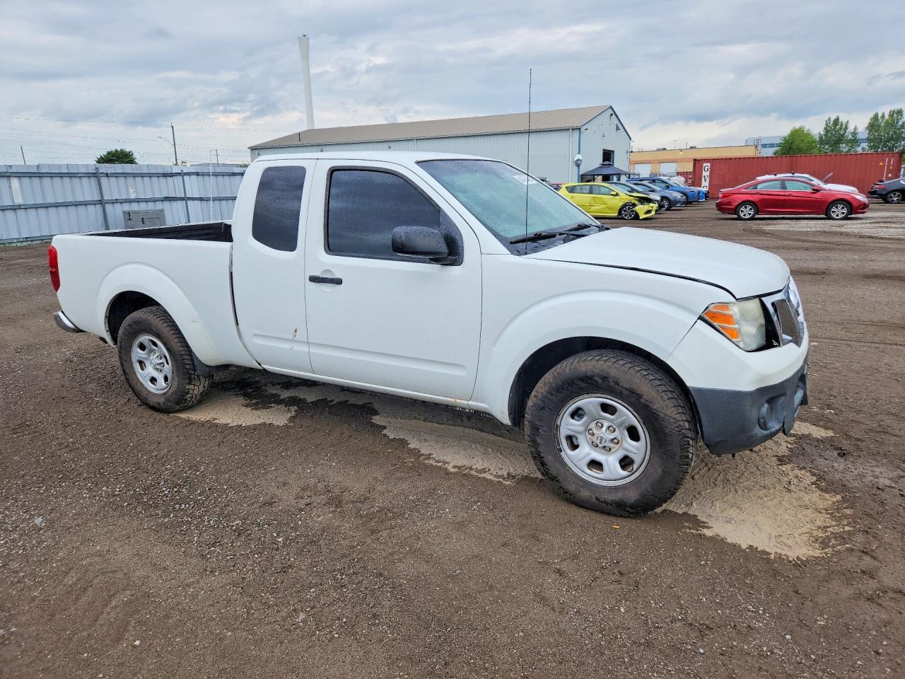 2015 Nissan Frontier S White vin: 1N6BD0CTXFN709000