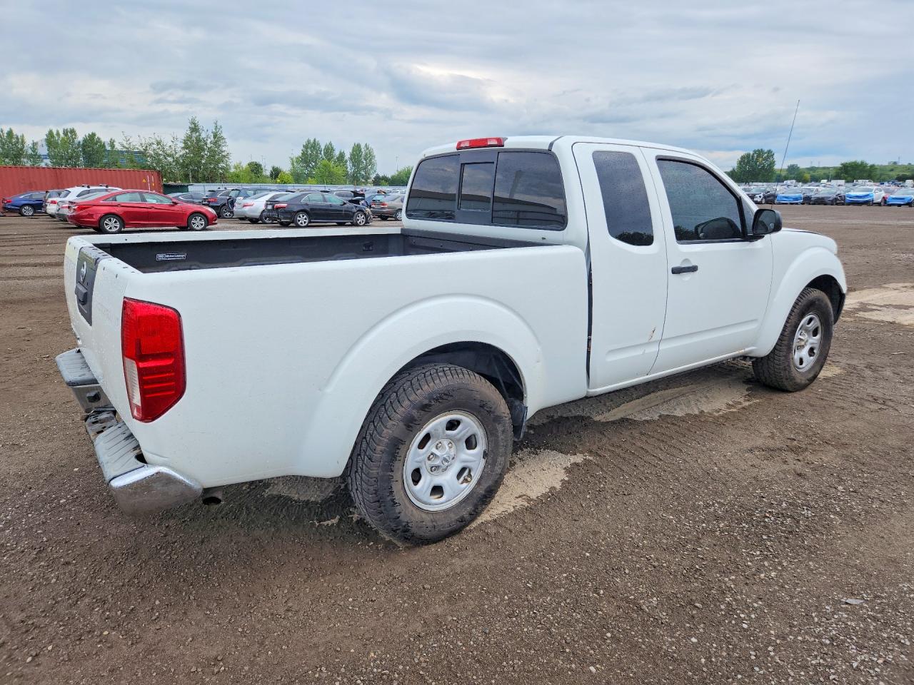 2015 Nissan Frontier S White vin: 1N6BD0CTXFN709000