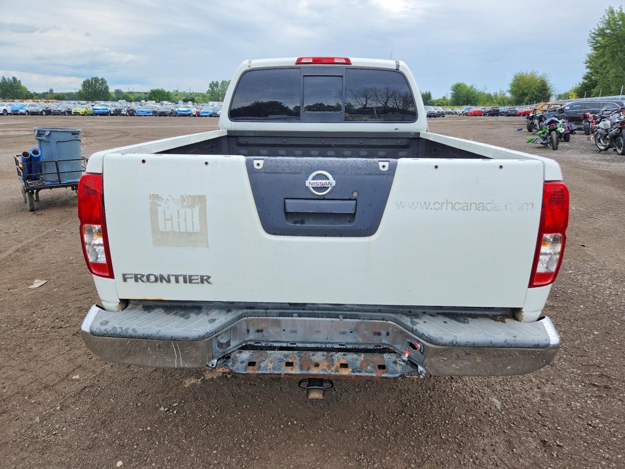 2015 Nissan Frontier S White vin: 1N6BD0CTXFN709000