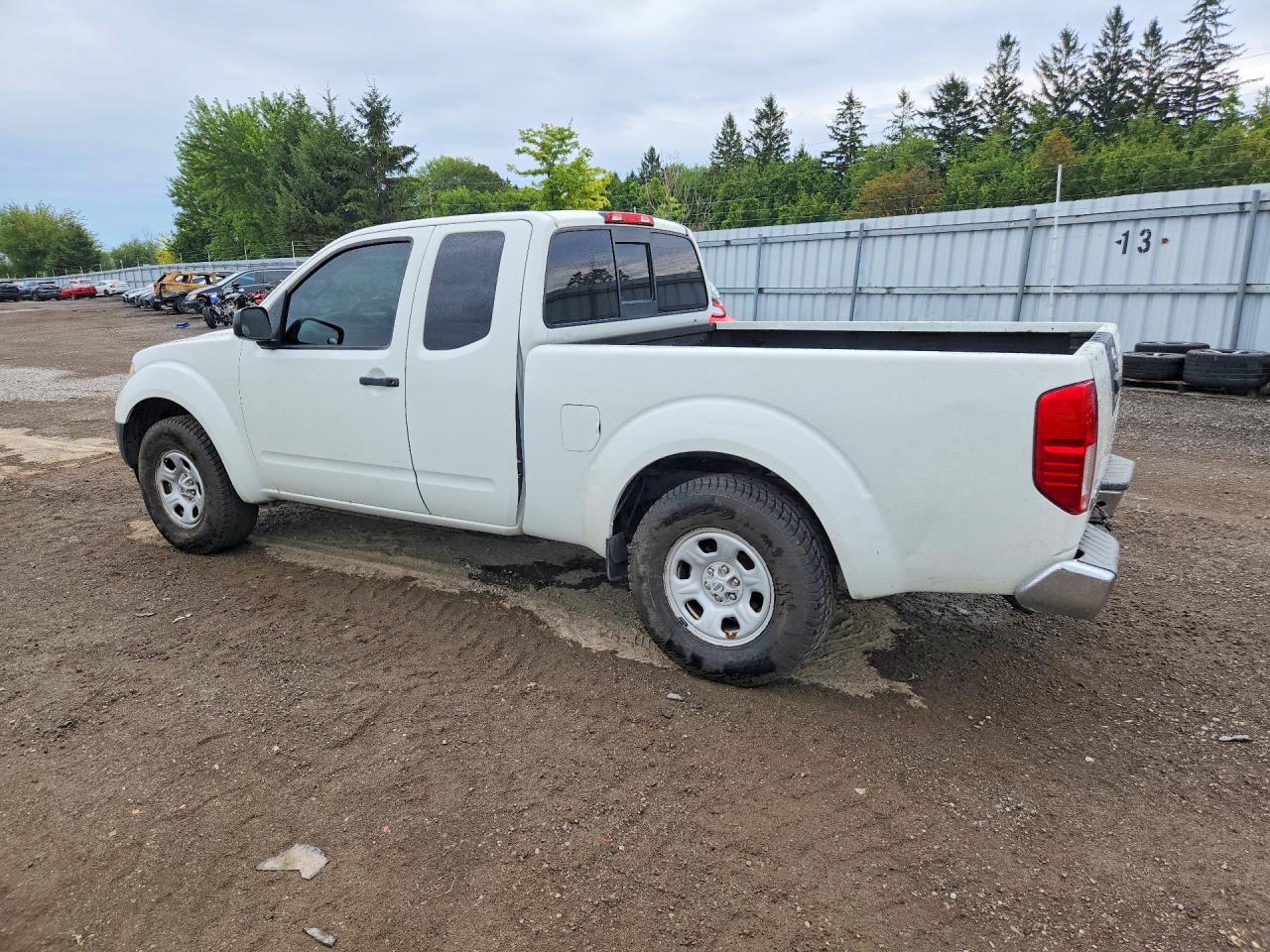 2015 Nissan Frontier S White vin: 1N6BD0CTXFN709000