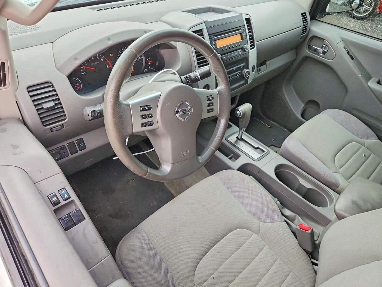 2015 Nissan Frontier S White vin: 1N6BD0CTXFN709000