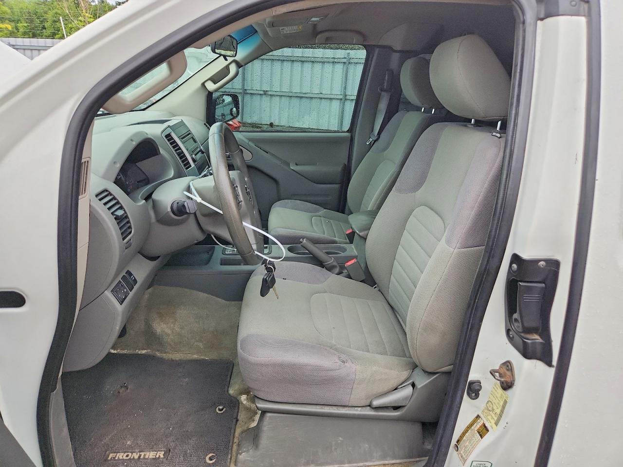 2015 Nissan Frontier S White vin: 1N6BD0CTXFN709000