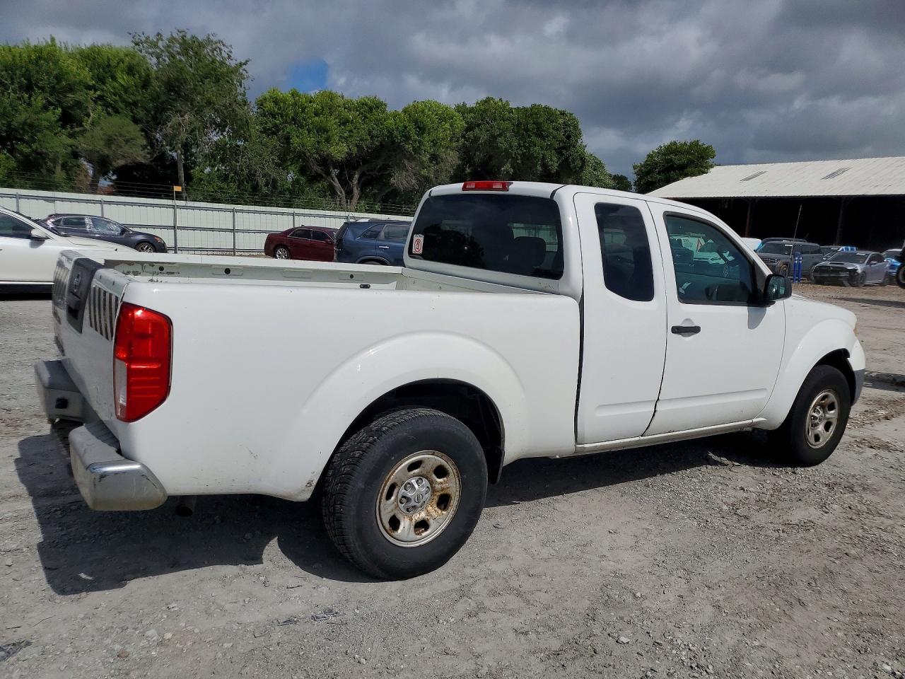 2015 Nissan Frontier S White vin: 1N6BD0CTXFN721583