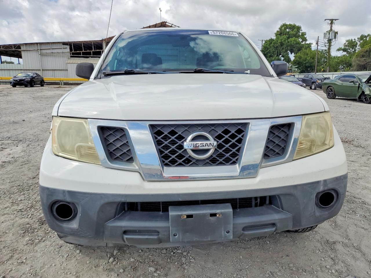 2015 Nissan Frontier S White vin: 1N6BD0CTXFN721583