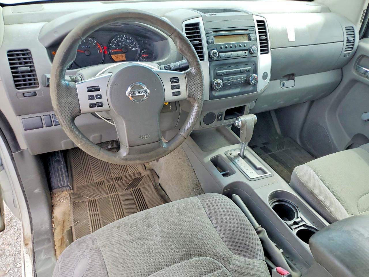 2015 Nissan Frontier S White vin: 1N6BD0CTXFN721583