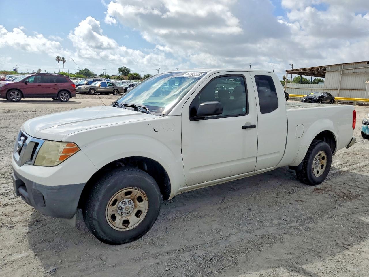 2015 Nissan Frontier S White vin: 1N6BD0CTXFN721583