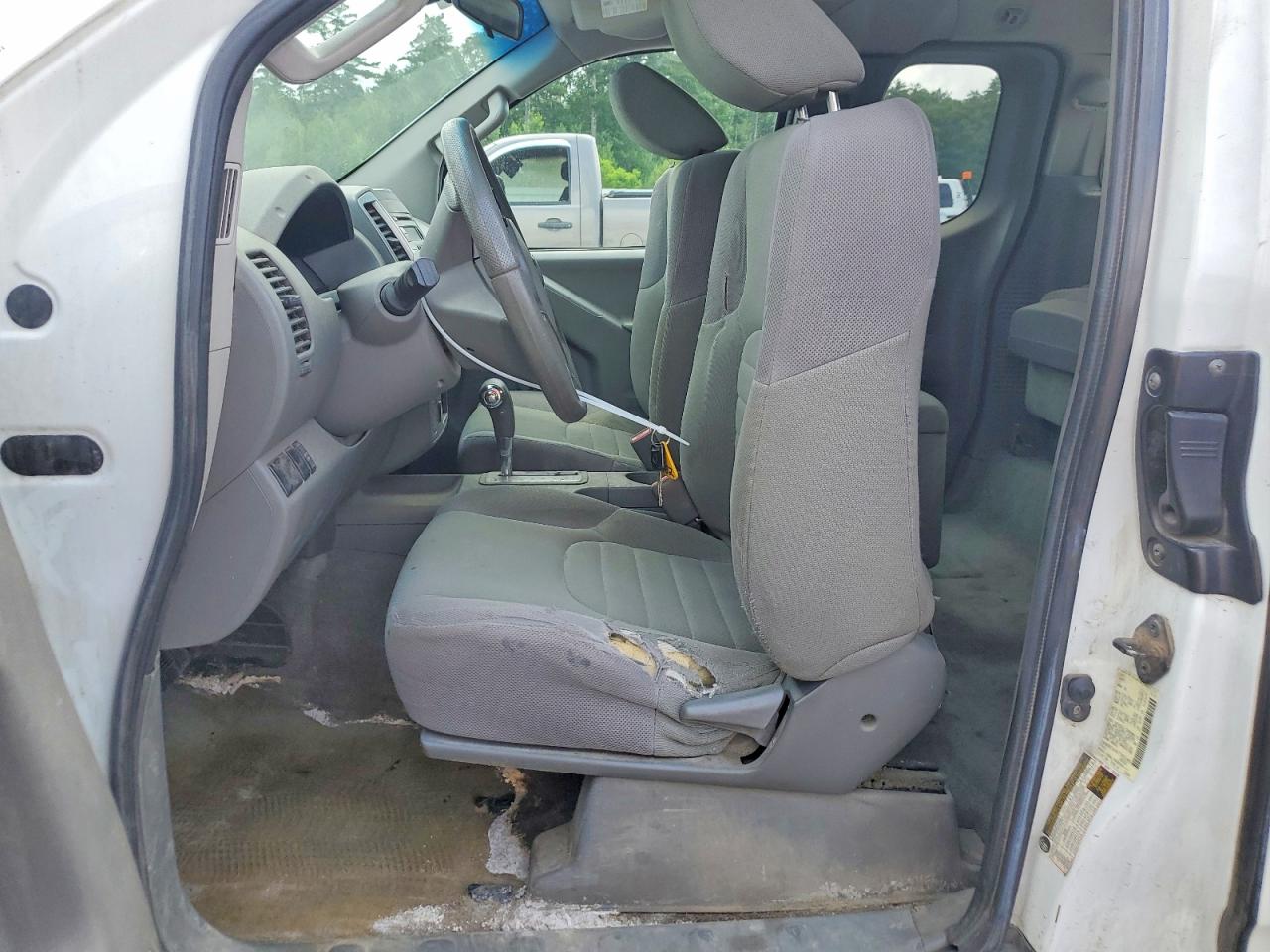 2015 Nissan Frontier S Белый vin: 1N6BD0CTXFN730140