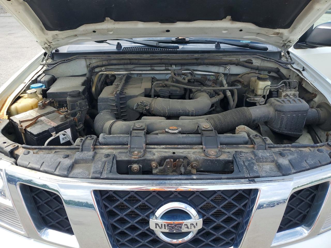 2015 Nissan Frontier S Белый vin: 1N6BD0CTXFN730140