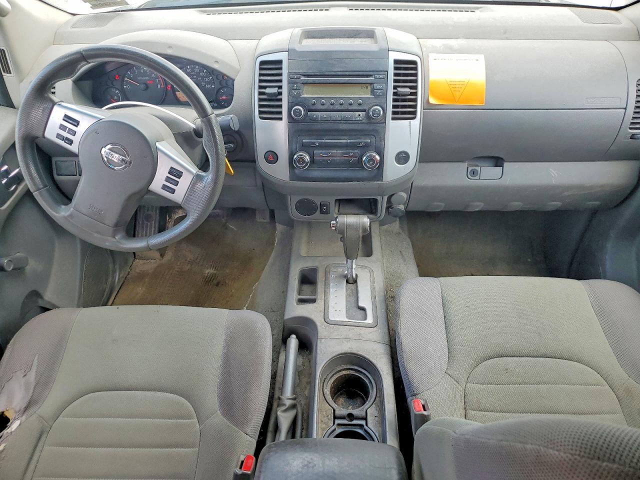 2015 Nissan Frontier S Белый vin: 1N6BD0CTXFN730140