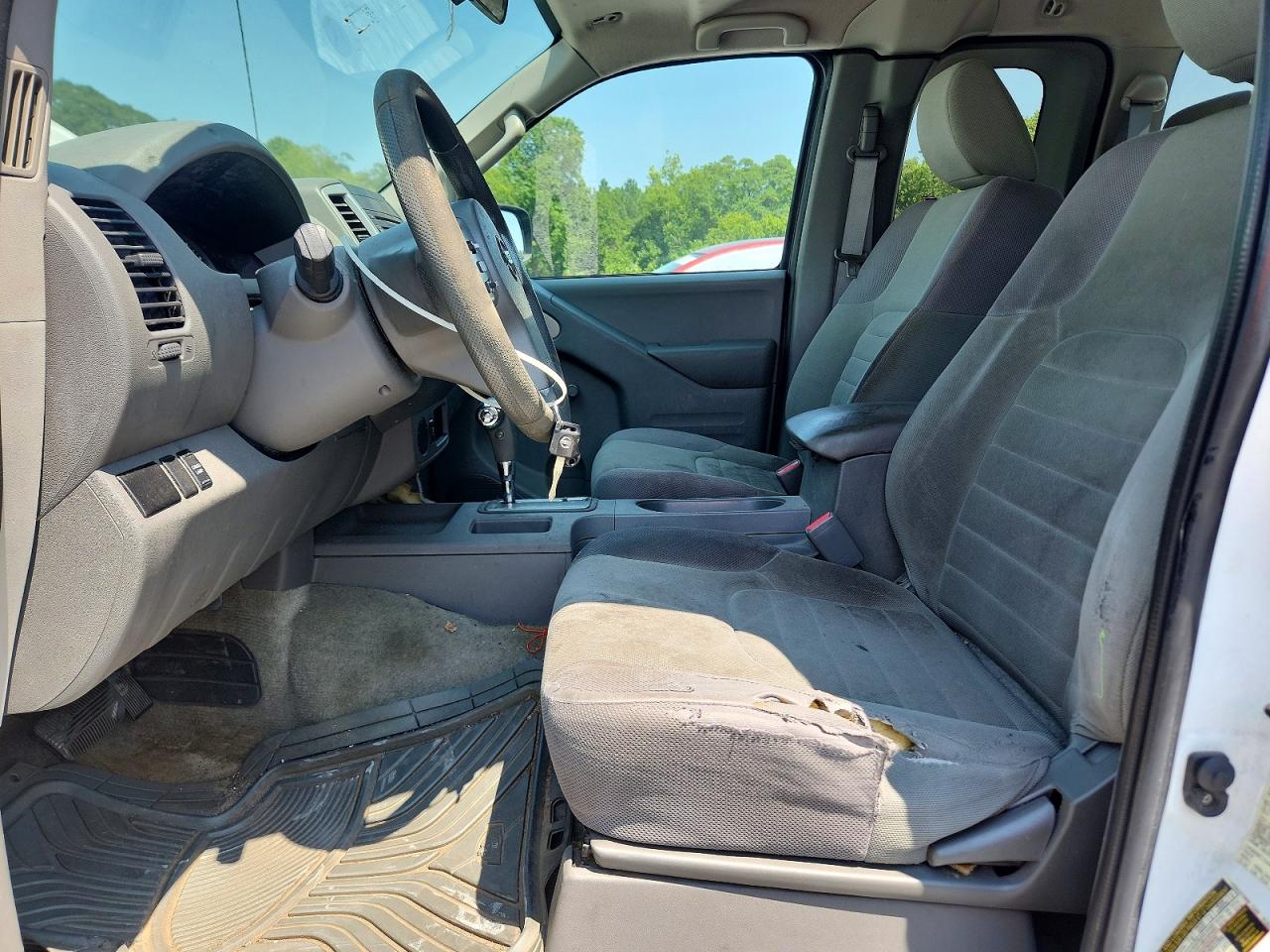 2015 Nissan Frontier S White vin: 1N6BD0CTXFN757144