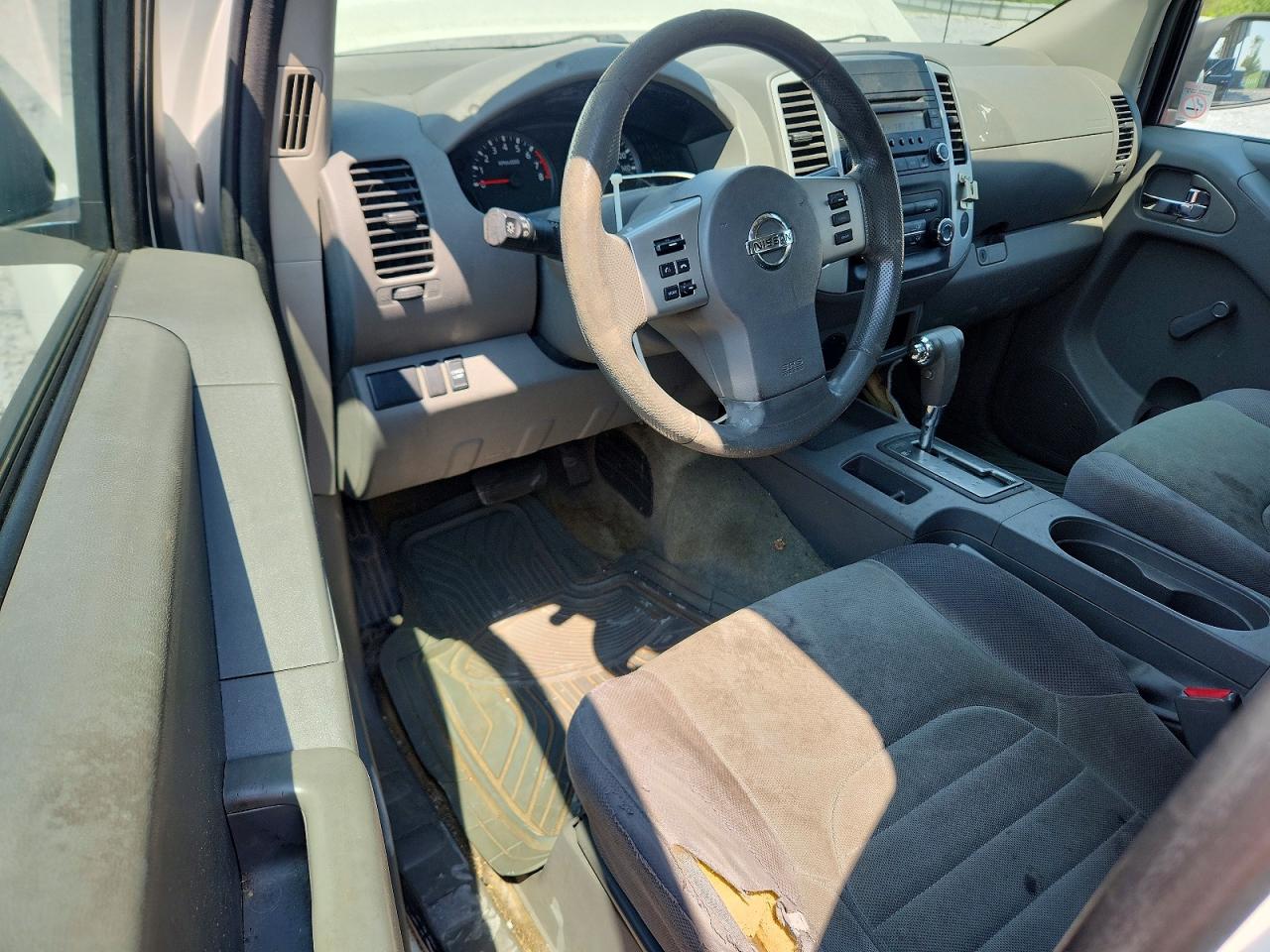 2015 Nissan Frontier S White vin: 1N6BD0CTXFN757144