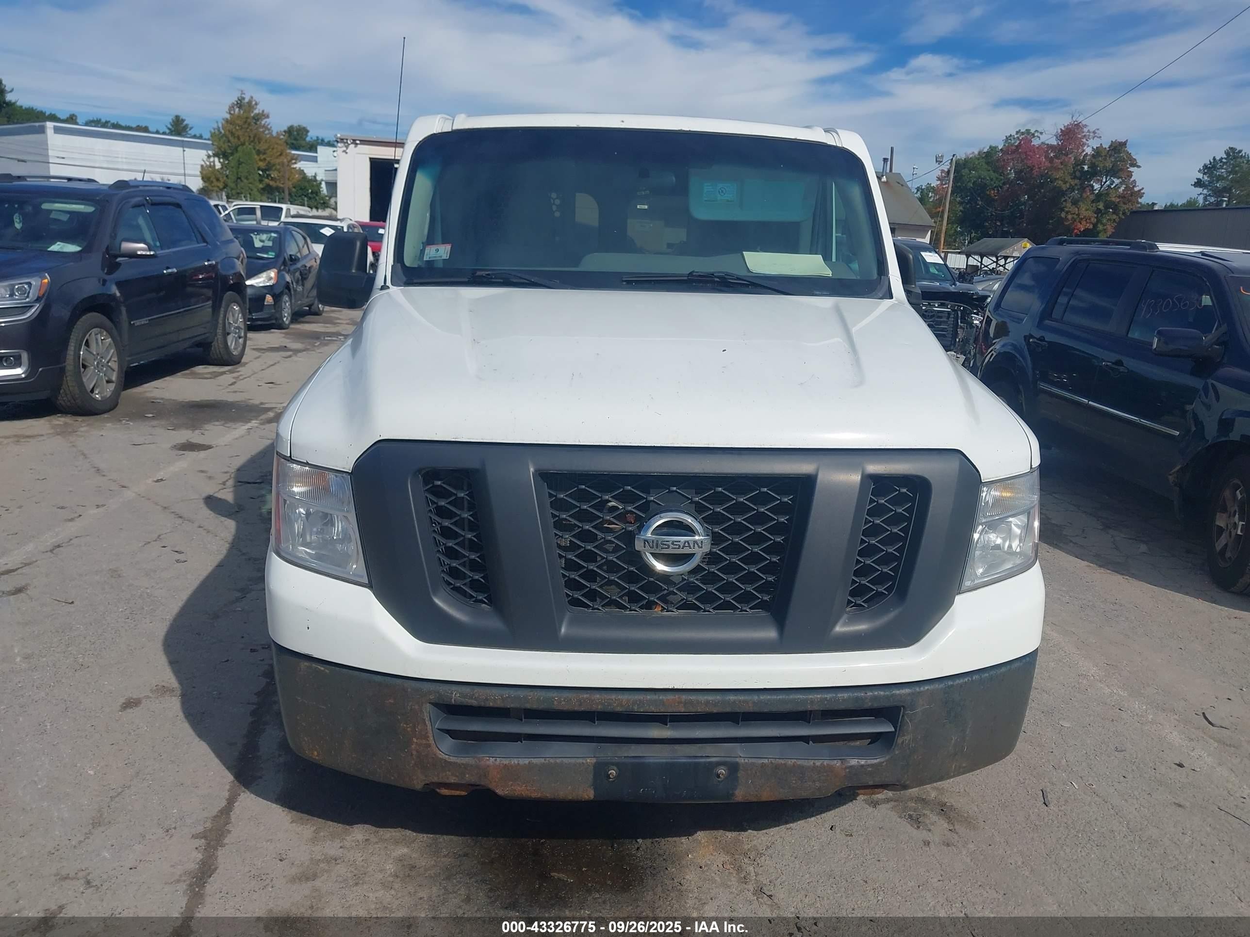 2015 Nissan Nv Cargo Nv1500 S V6 Silver vin: 1N6BF0KL0FN809179