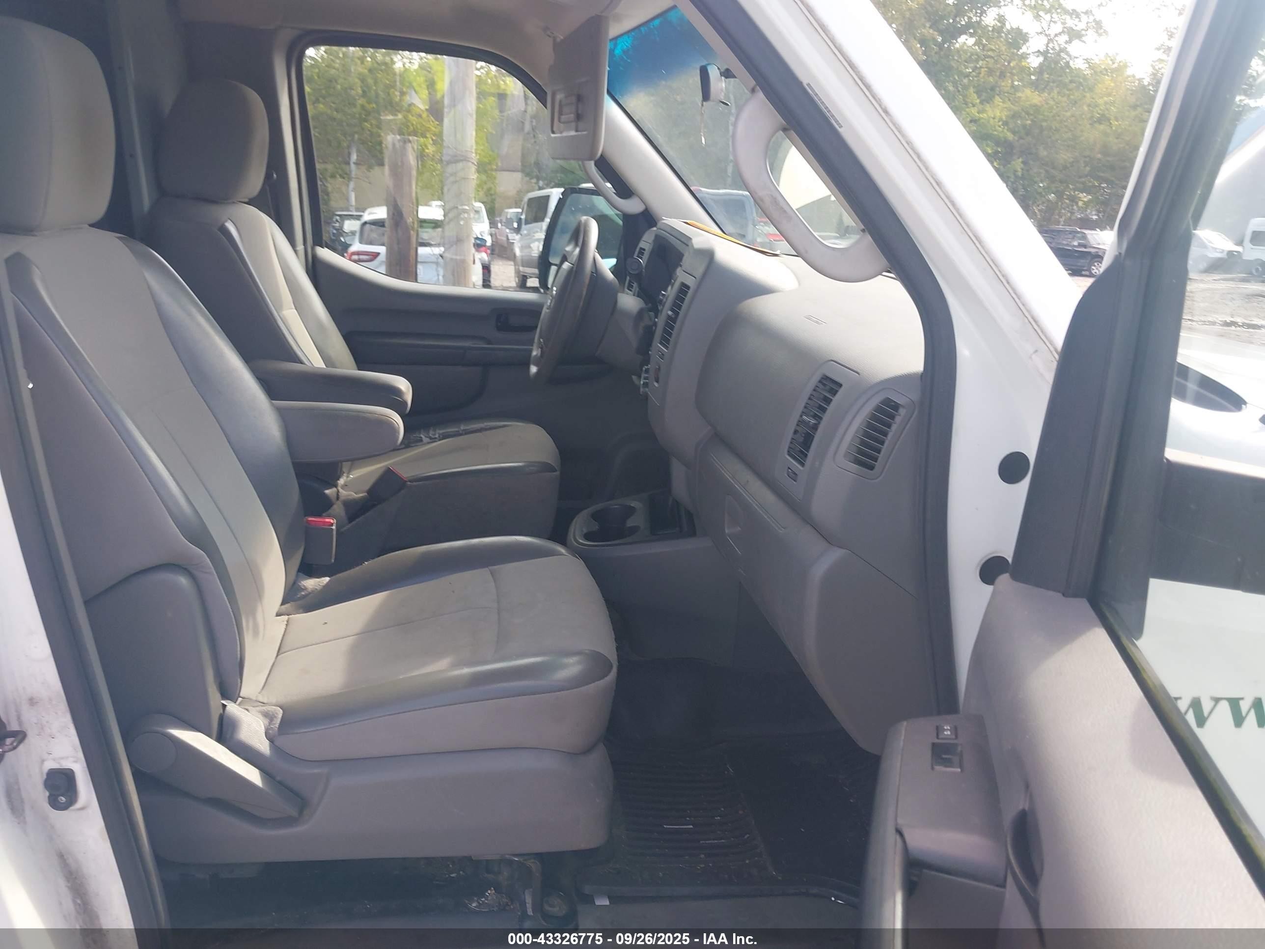 2015 Nissan Nv Cargo Nv1500 S V6 Silver vin: 1N6BF0KL0FN809179