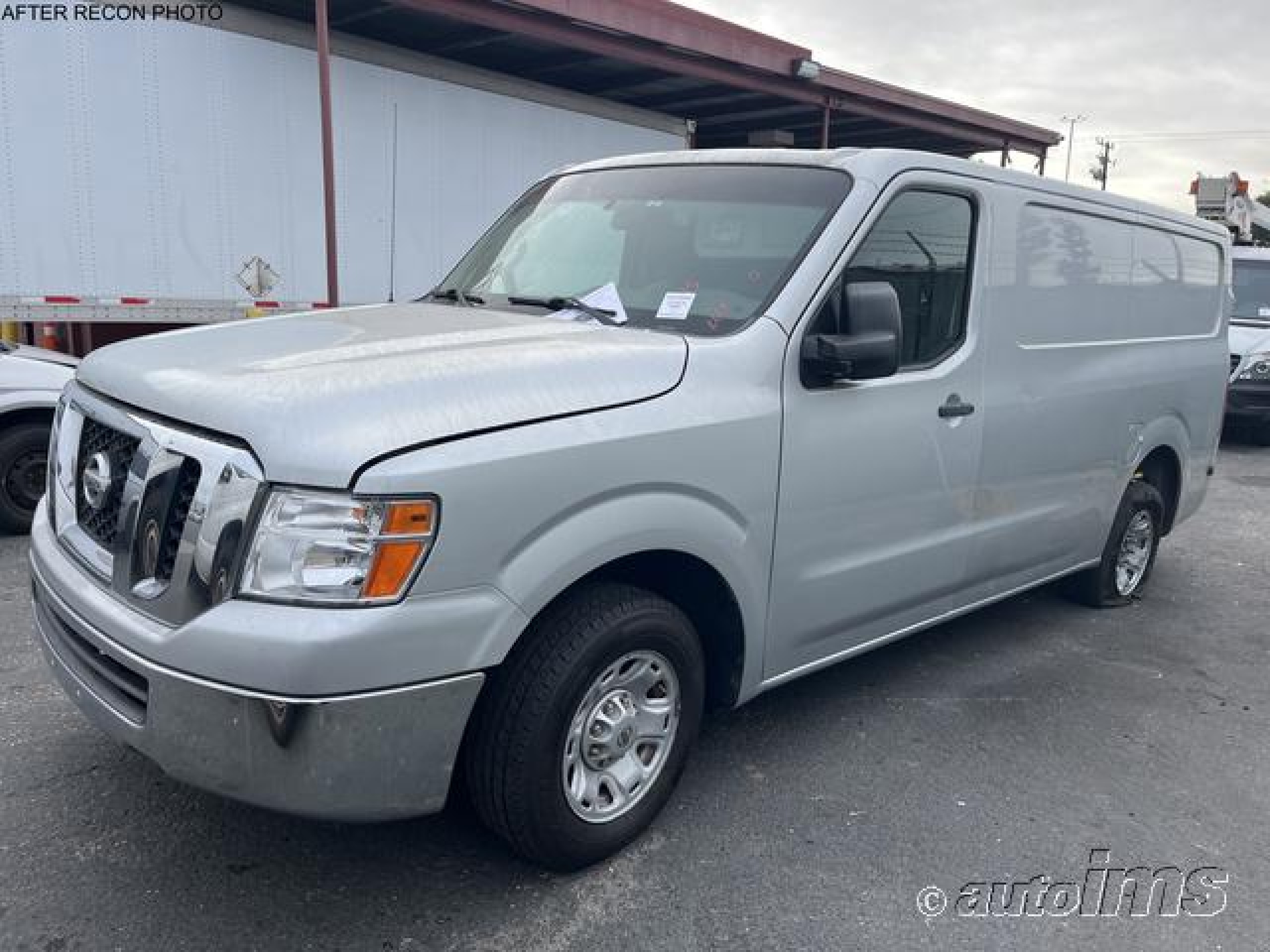 2013 Nissan Nv Cargo Nv1500 Sv V6 White vin: 1N6BF0KL4DN108271