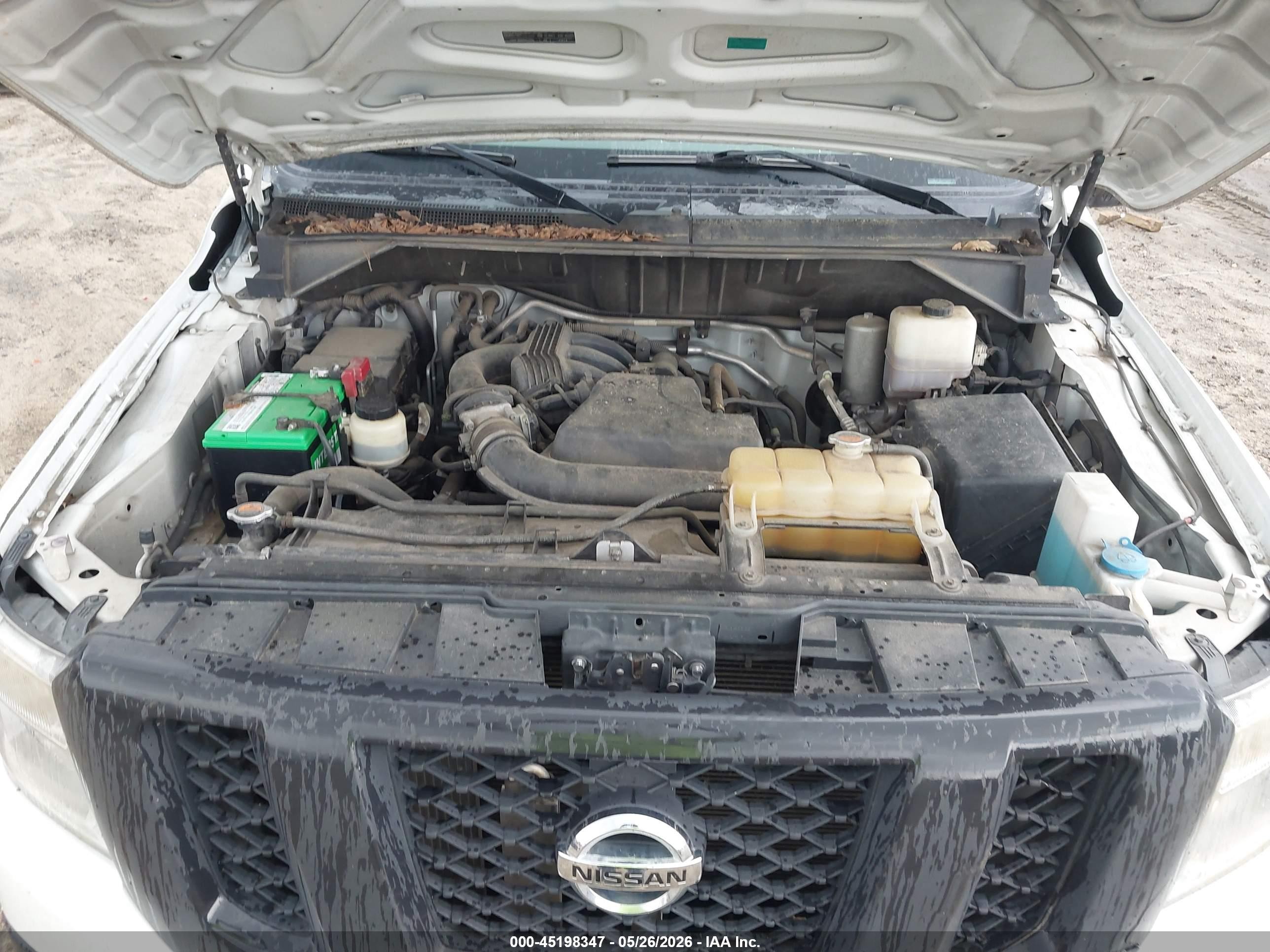 2013 Nissan Nv Cargo Nv1500 S V6 White vin: 1N6BF0KL6DN114413