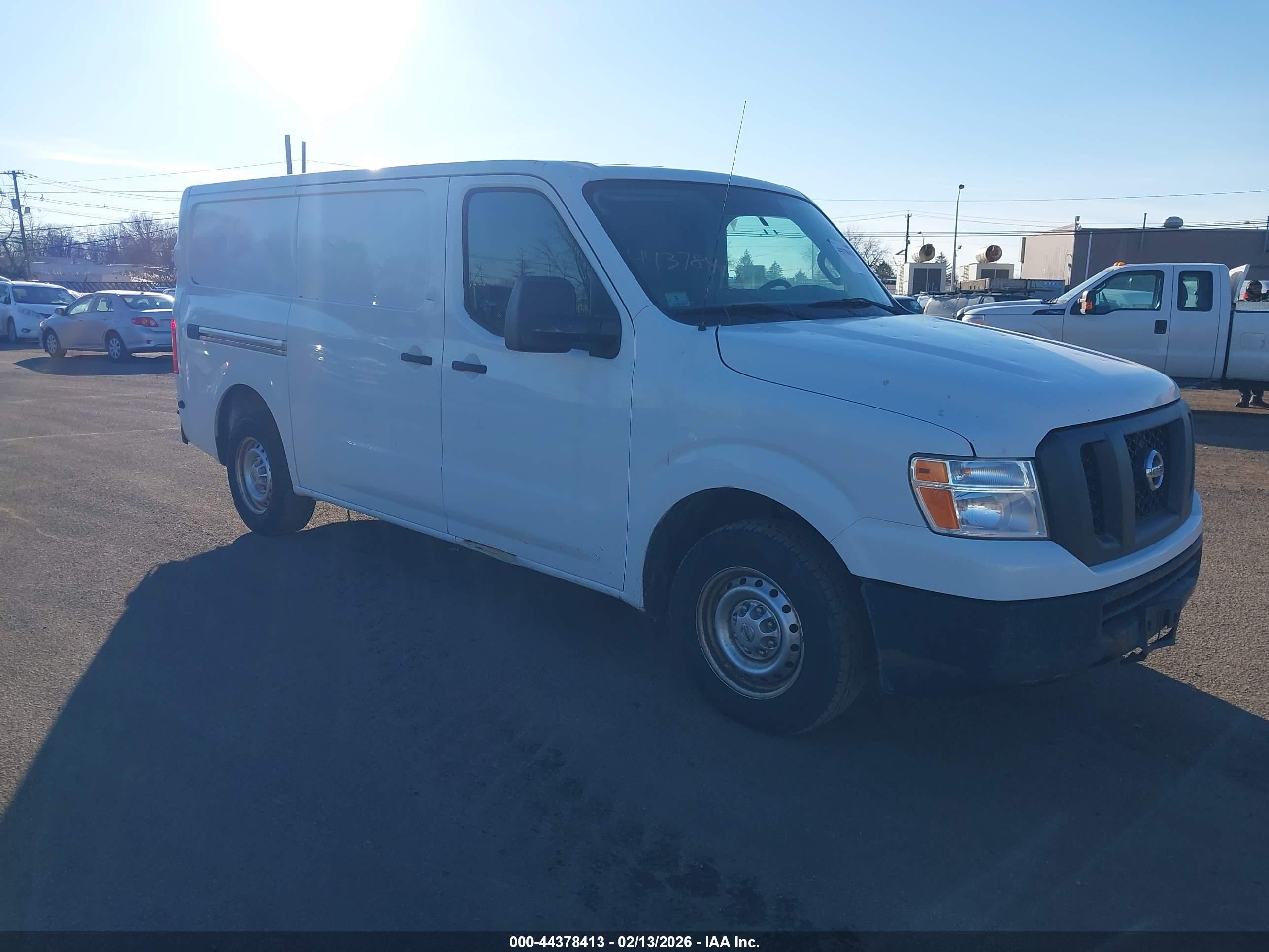 2014 Nissan Nv Cargo Nv1500 S V6/sv V6 Белый vin: 1N6BF0KL6EN100190