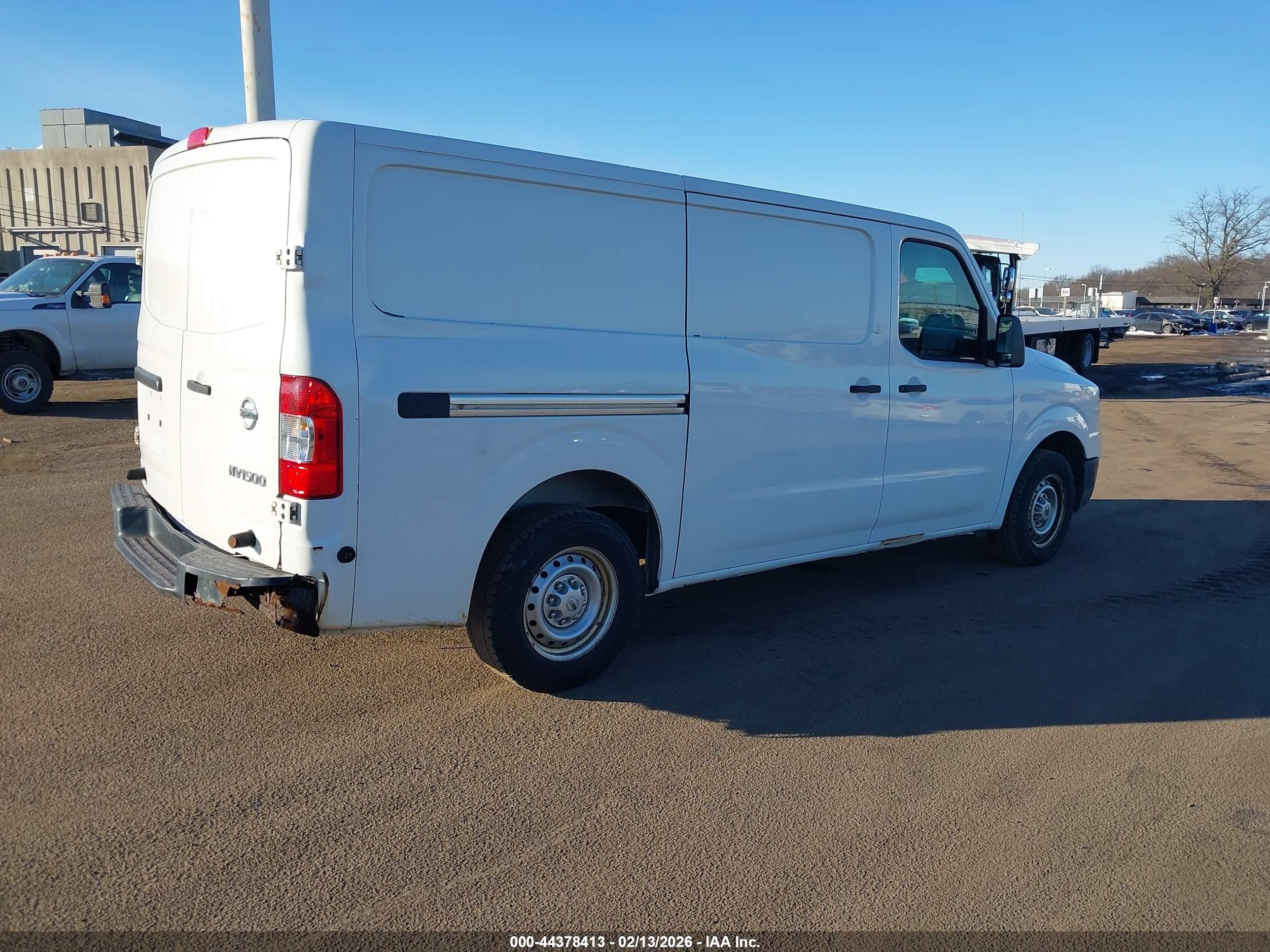 2014 Nissan Nv Cargo Nv1500 S V6/sv V6 Белый vin: 1N6BF0KL6EN100190