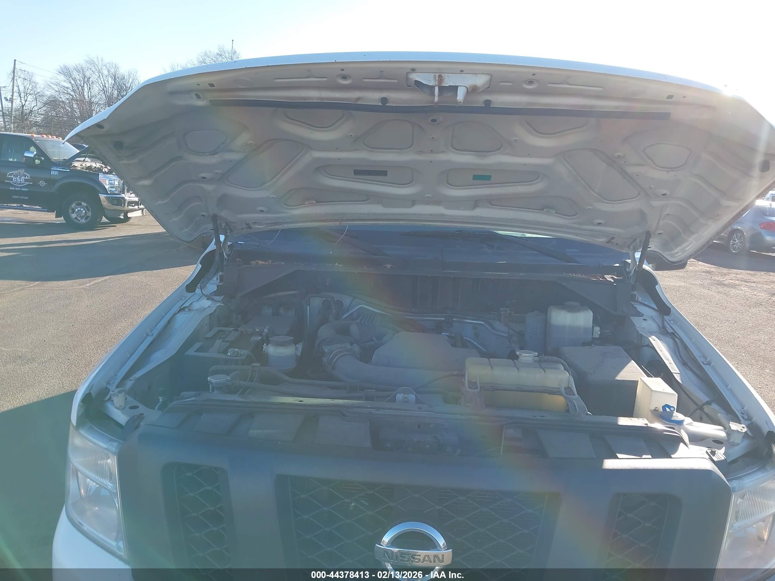2014 Nissan Nv Cargo Nv1500 S V6/sv V6 Белый vin: 1N6BF0KL6EN100190