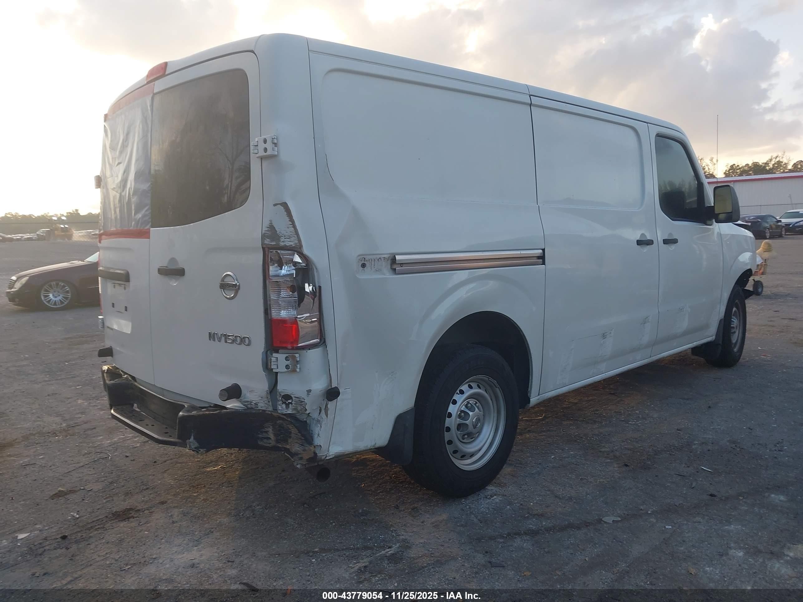 2014 Nissan Nv Cargo Nv1500 S V6 Turquoise vin: 1N6BF0KL7EN110422