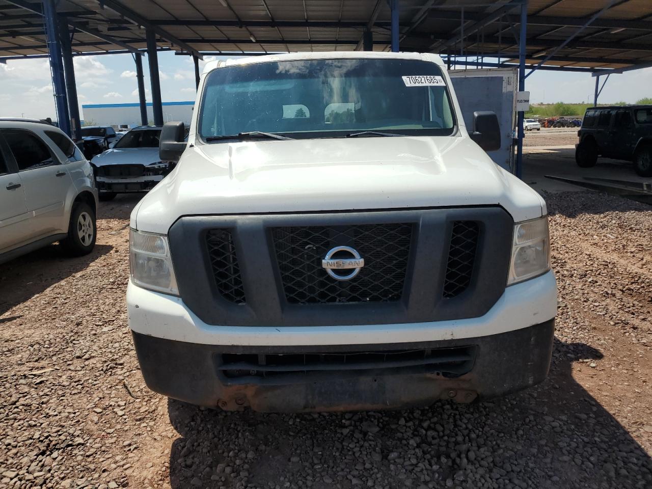 2014 Nissan Nv 1500 White vin: 1N6BF0KL9EN101317