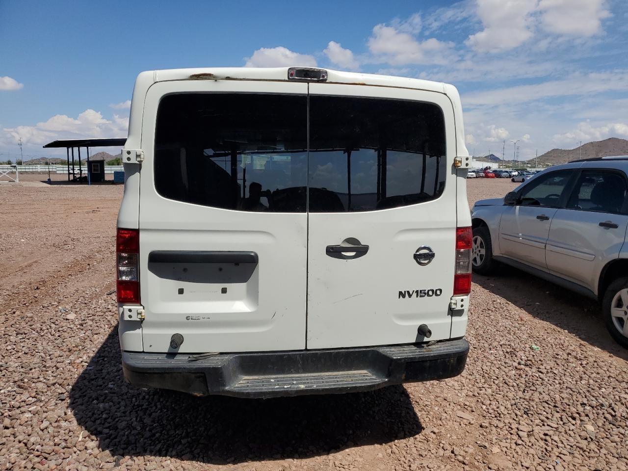 2014 Nissan Nv 1500 White vin: 1N6BF0KL9EN101317