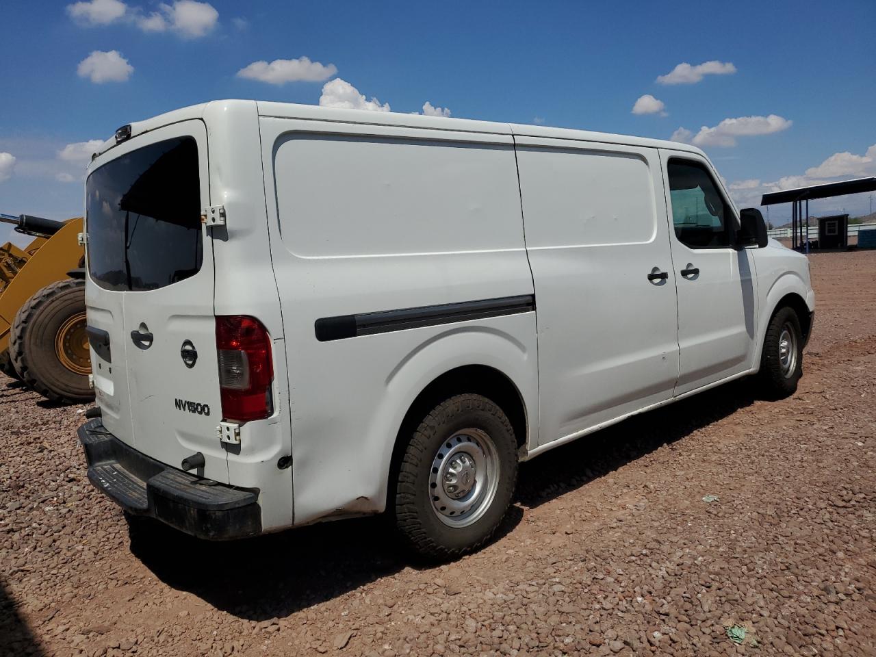 2014 Nissan Nv 1500 White vin: 1N6BF0KL9EN101317