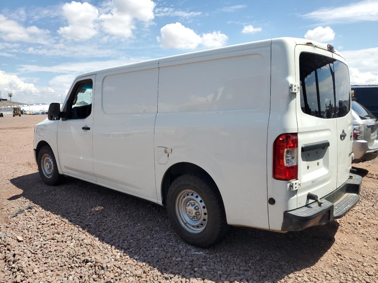 2014 Nissan Nv 1500 White vin: 1N6BF0KL9EN101317