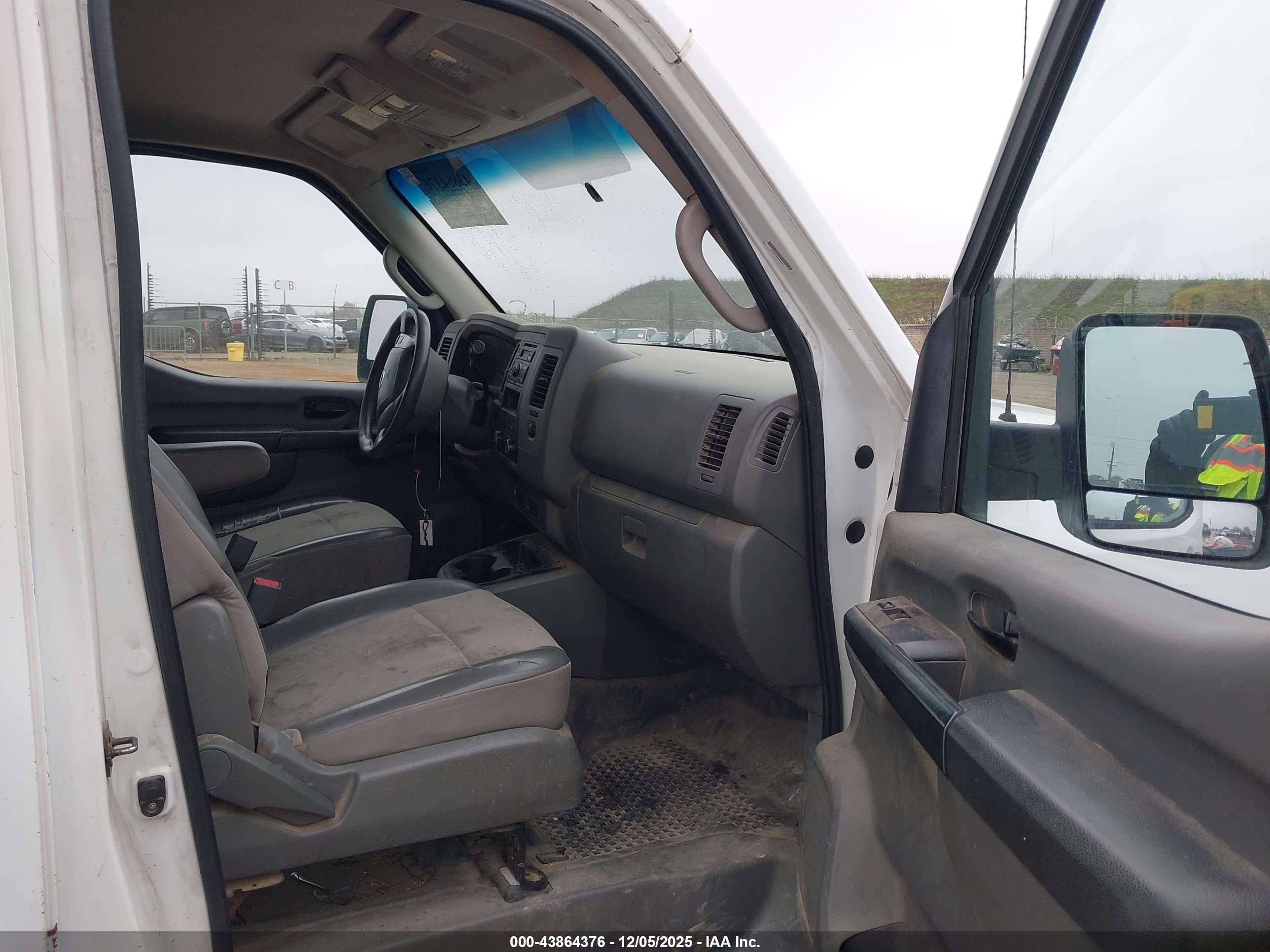 2015 Nissan Nv Cargo Nv1500 S V6 White vin: 1N6BF0KL9FN807270