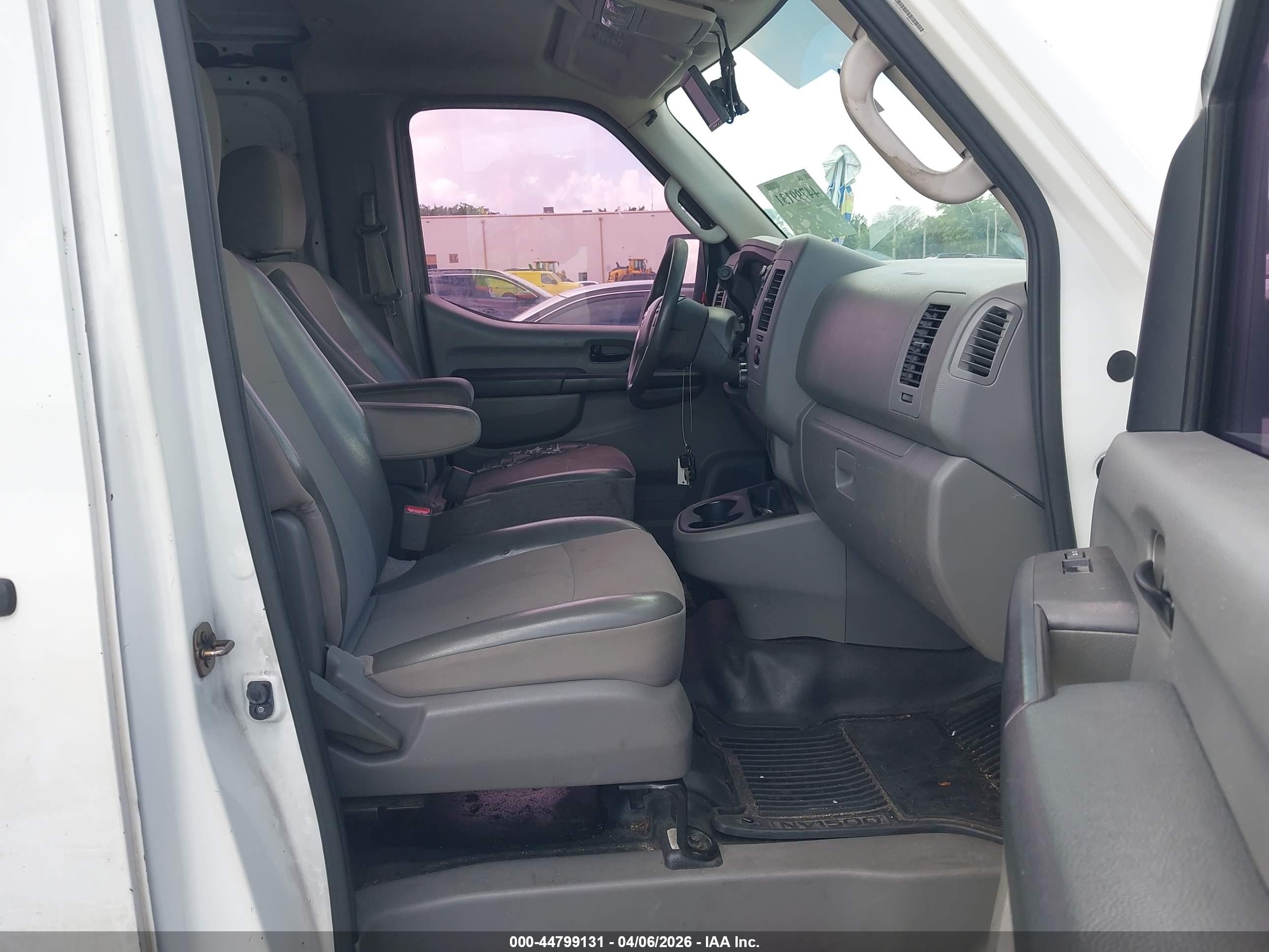 2015 Nissan Nv Cargo Nv1500 S V6 White vin: 1N6BF0KLXFN801414