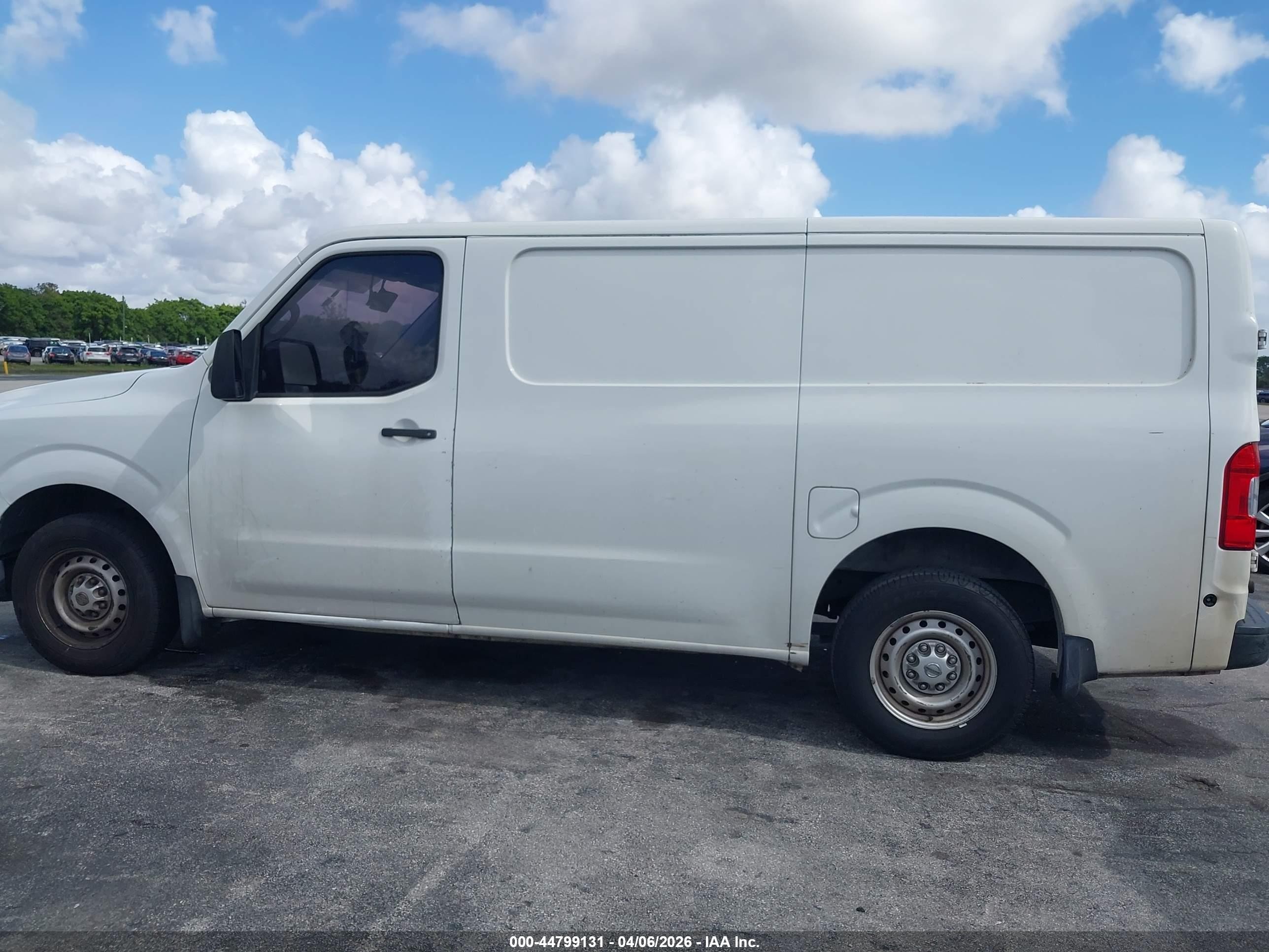 2015 Nissan Nv Cargo Nv1500 S V6 White vin: 1N6BF0KLXFN801414