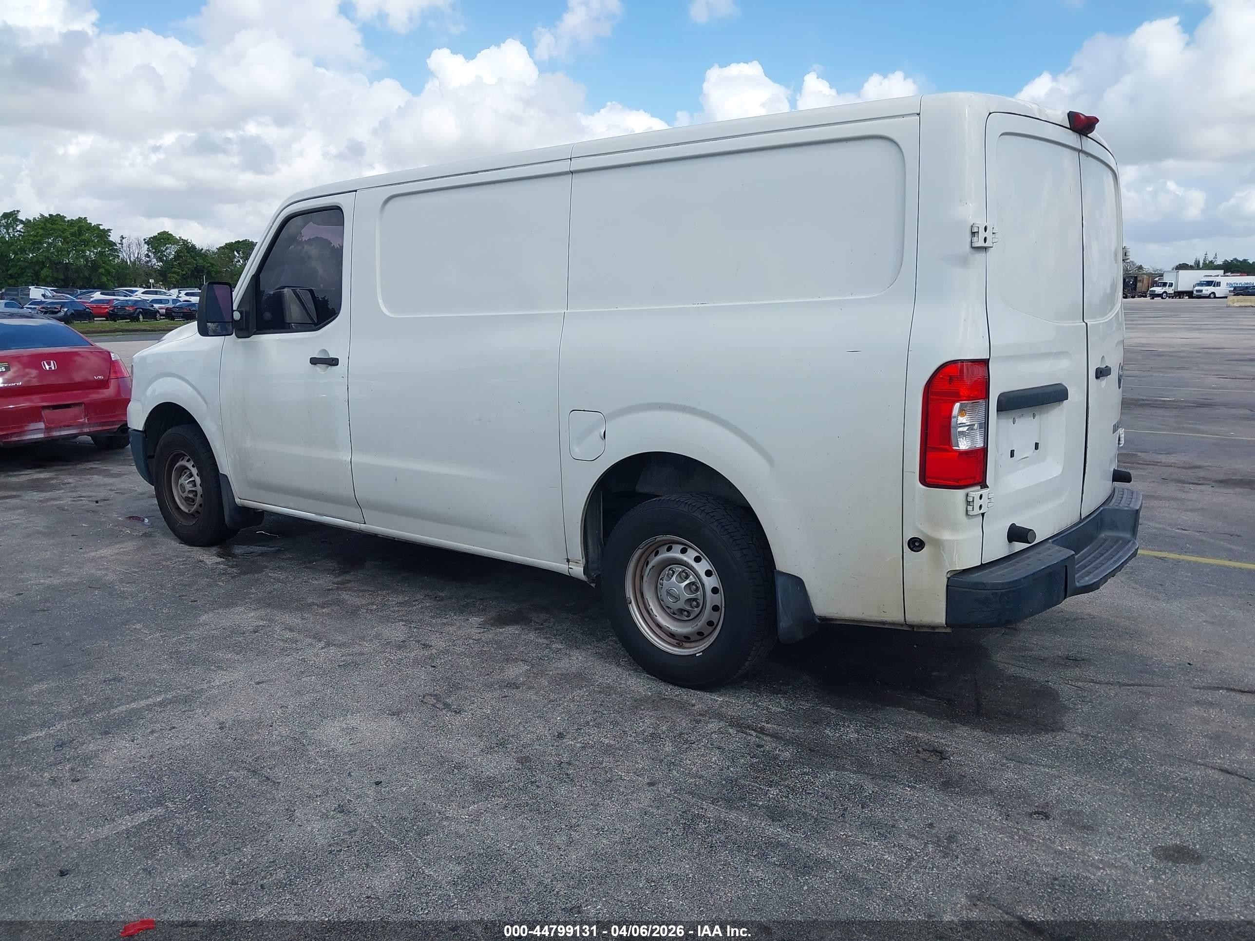 2015 Nissan Nv Cargo Nv1500 S V6 White vin: 1N6BF0KLXFN801414