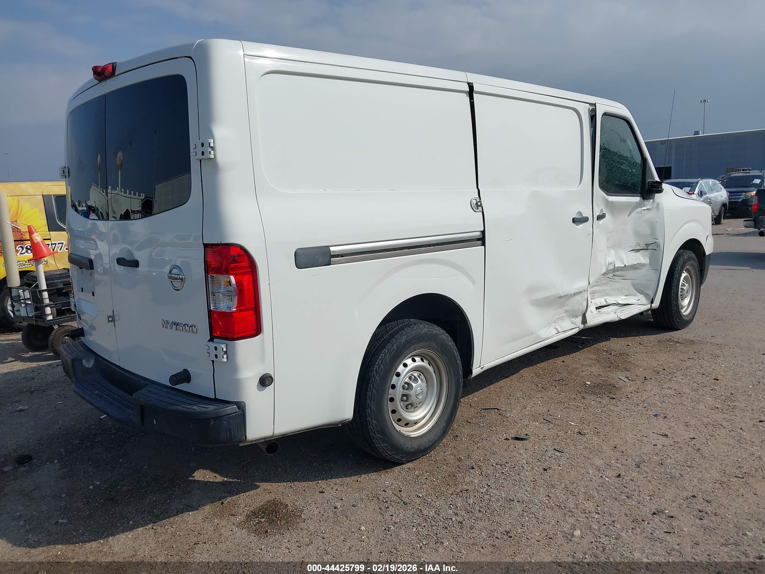 2013 Nissan Nv Cargo Nv1500 S V6 White vin: 1N6BF0KM2DN102963