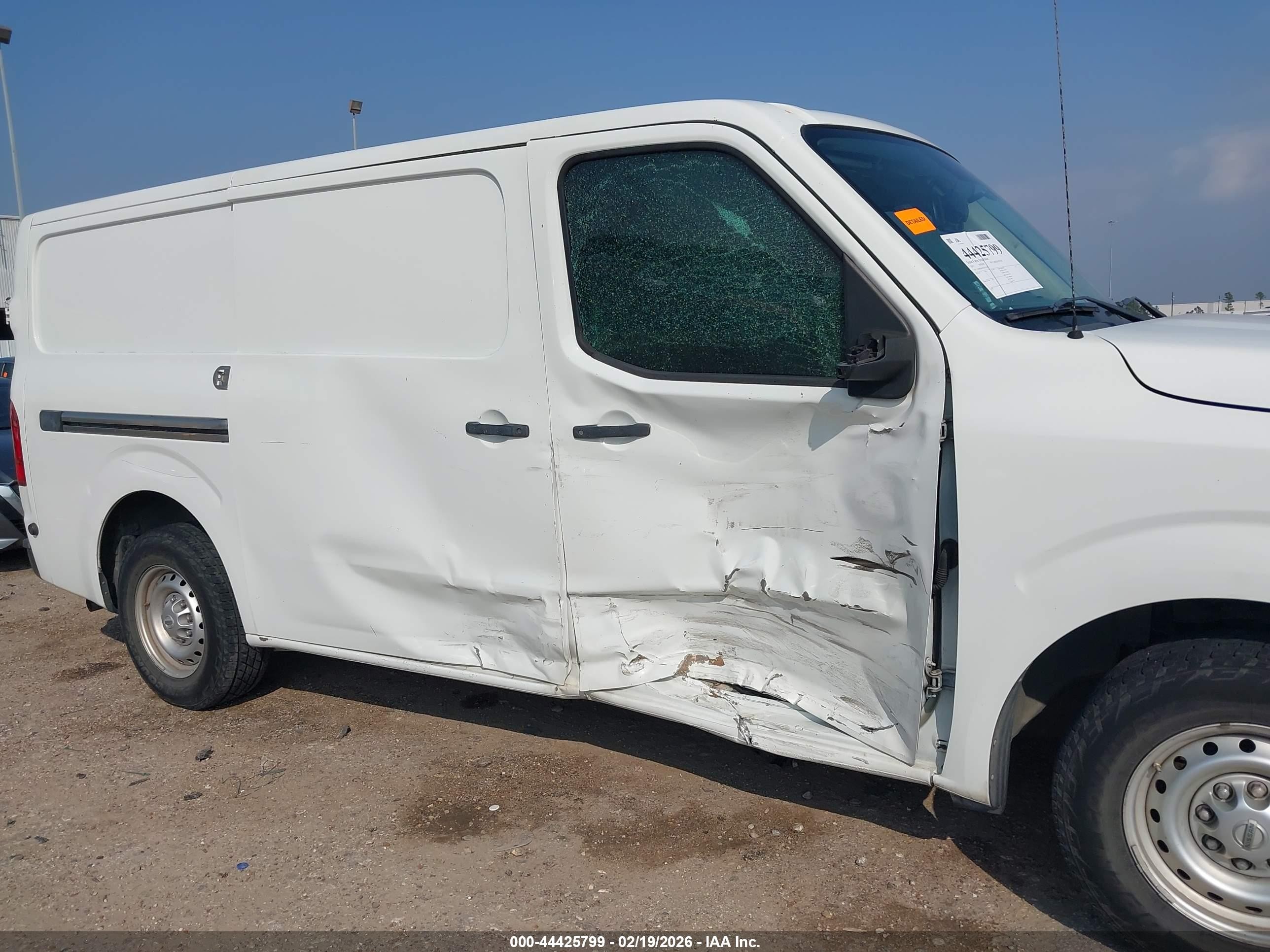 2013 Nissan Nv Cargo Nv1500 S V6 White vin: 1N6BF0KM2DN102963