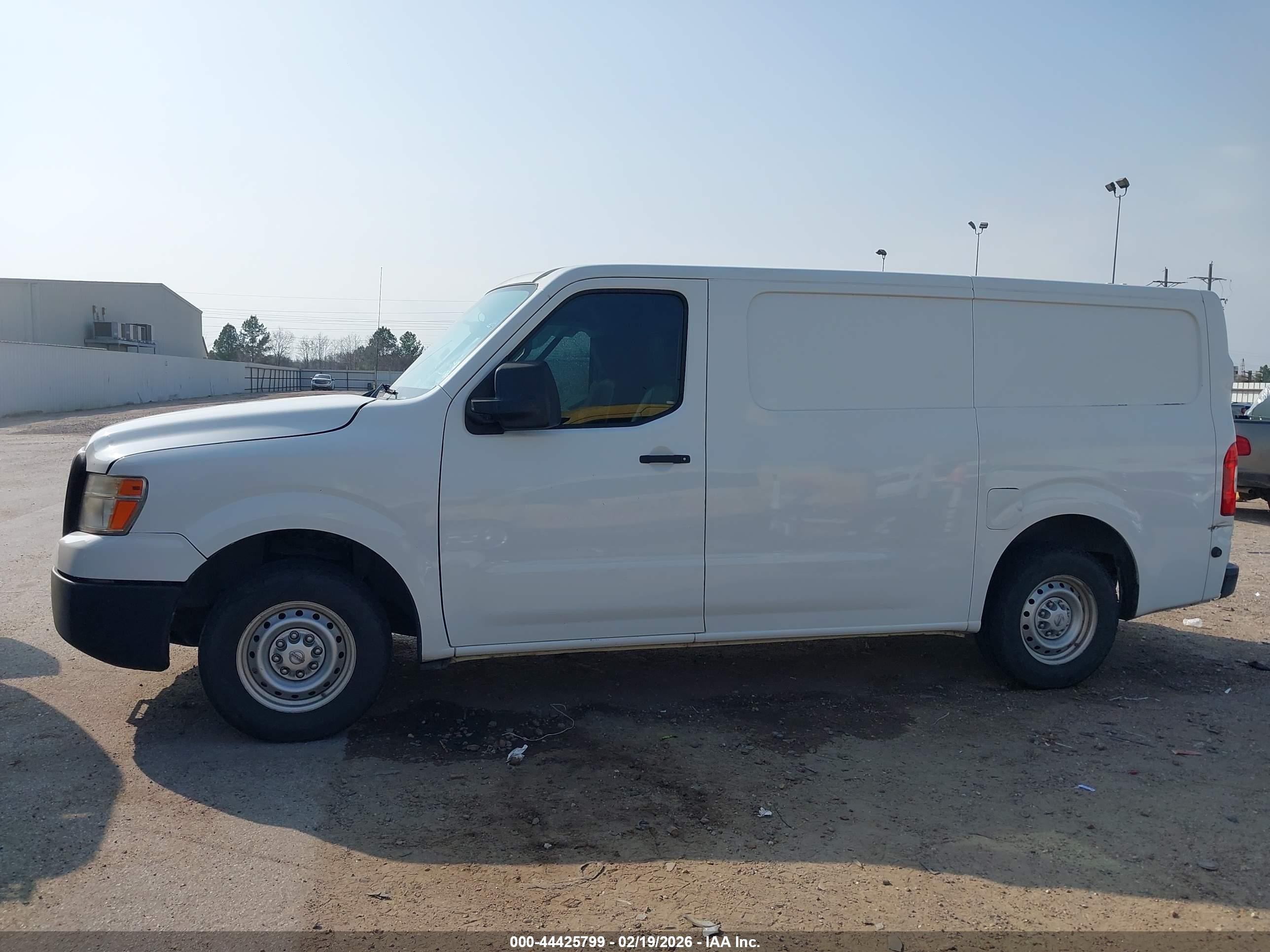 2013 Nissan Nv Cargo Nv1500 S V6 White vin: 1N6BF0KM2DN102963