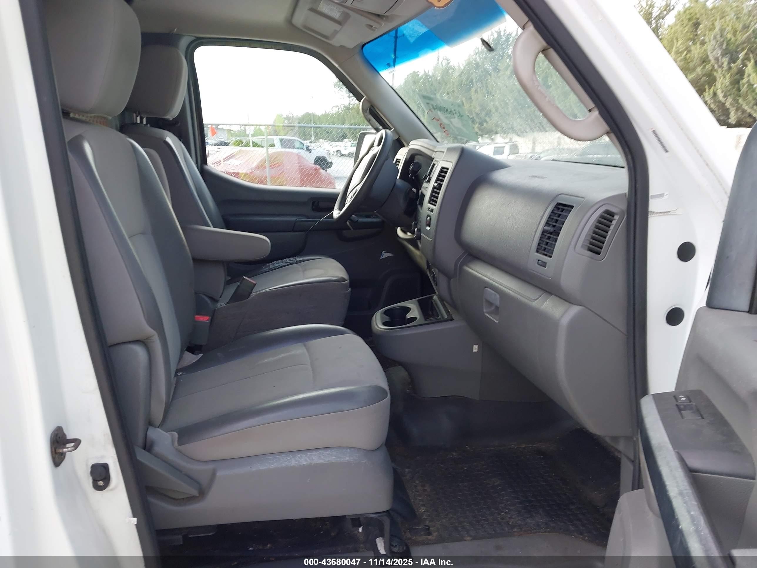 2013 Nissan Nv Cargo Nv1500 Sv V6 White vin: 1N6BF0KM4DN104651
