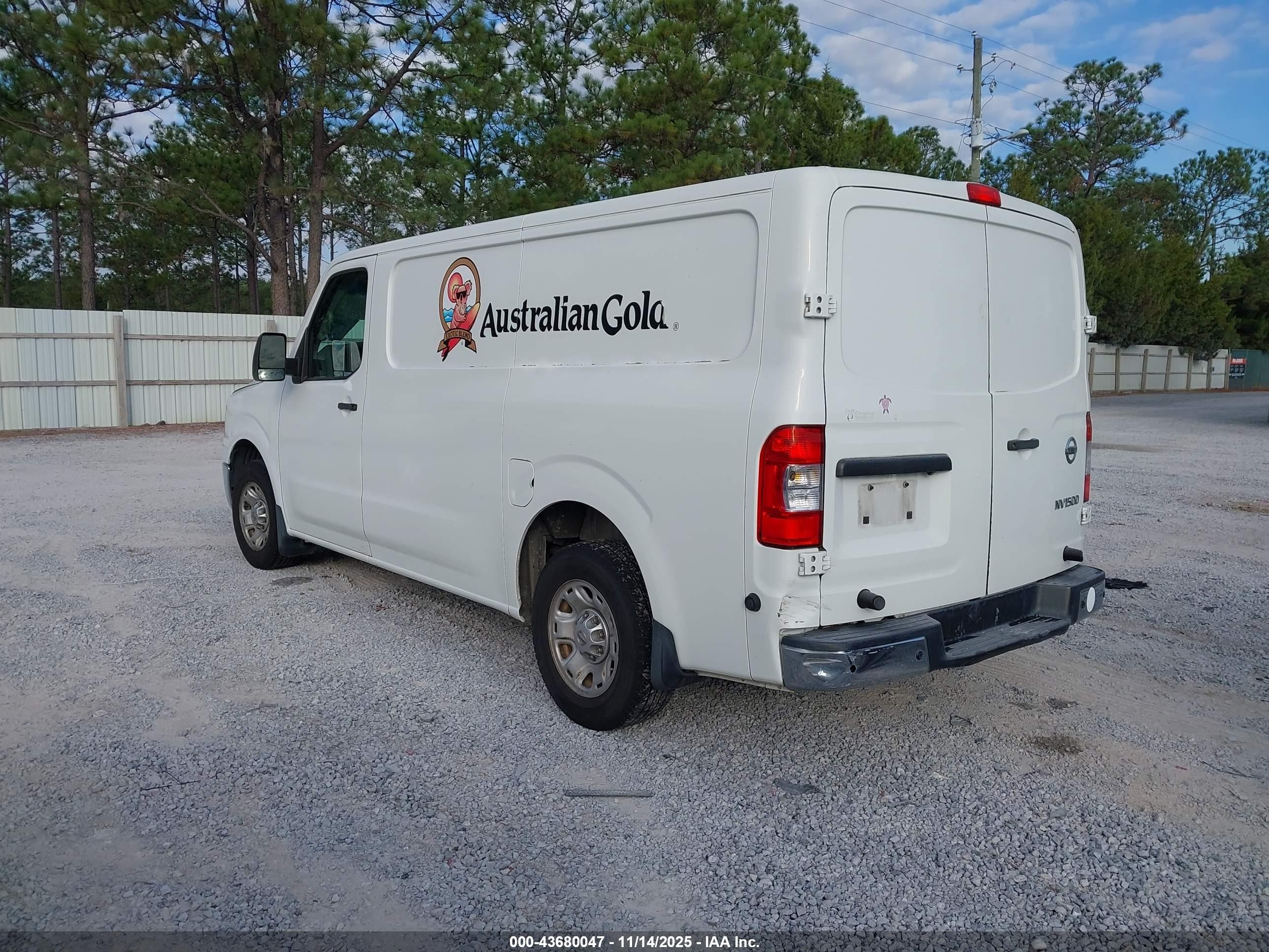 2013 Nissan Nv Cargo Nv1500 Sv V6 White vin: 1N6BF0KM4DN104651