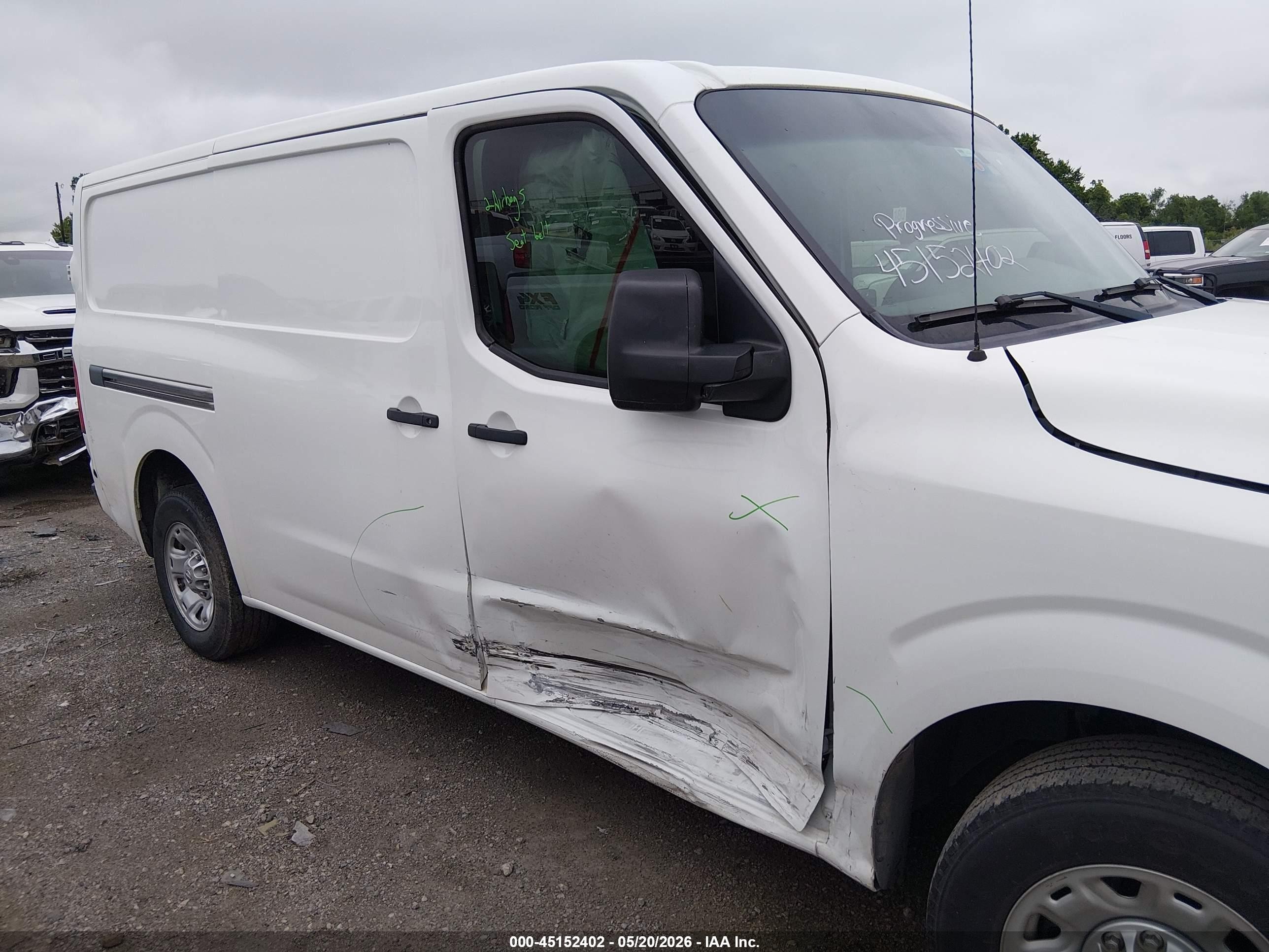 2018 Nissan Nv Cargo Nv1500 Sv V6 White vin: 1N6BF0KM6JN800004