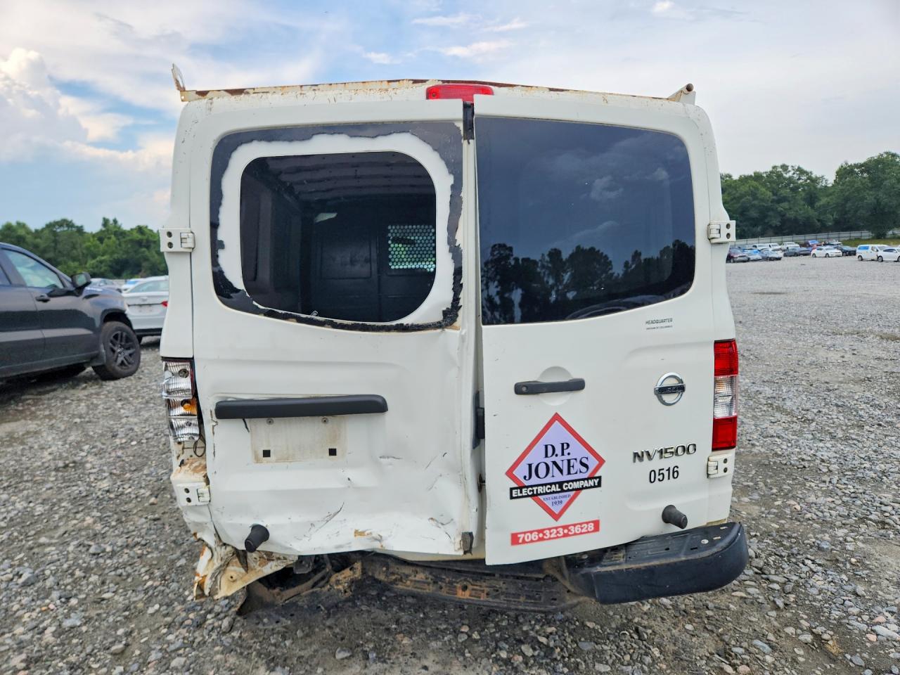 2016 Nissan Nv 1500 S White vin: 1N6BF0KM8GN808145