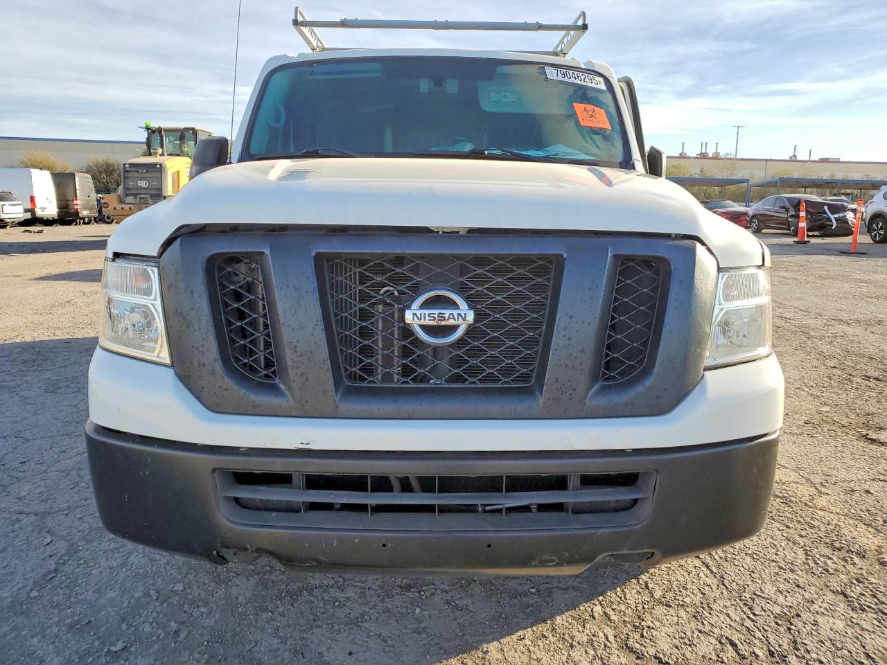 2020 Nissan Nv 1500 Sv White vin: 1N6BF0KM8LN803280