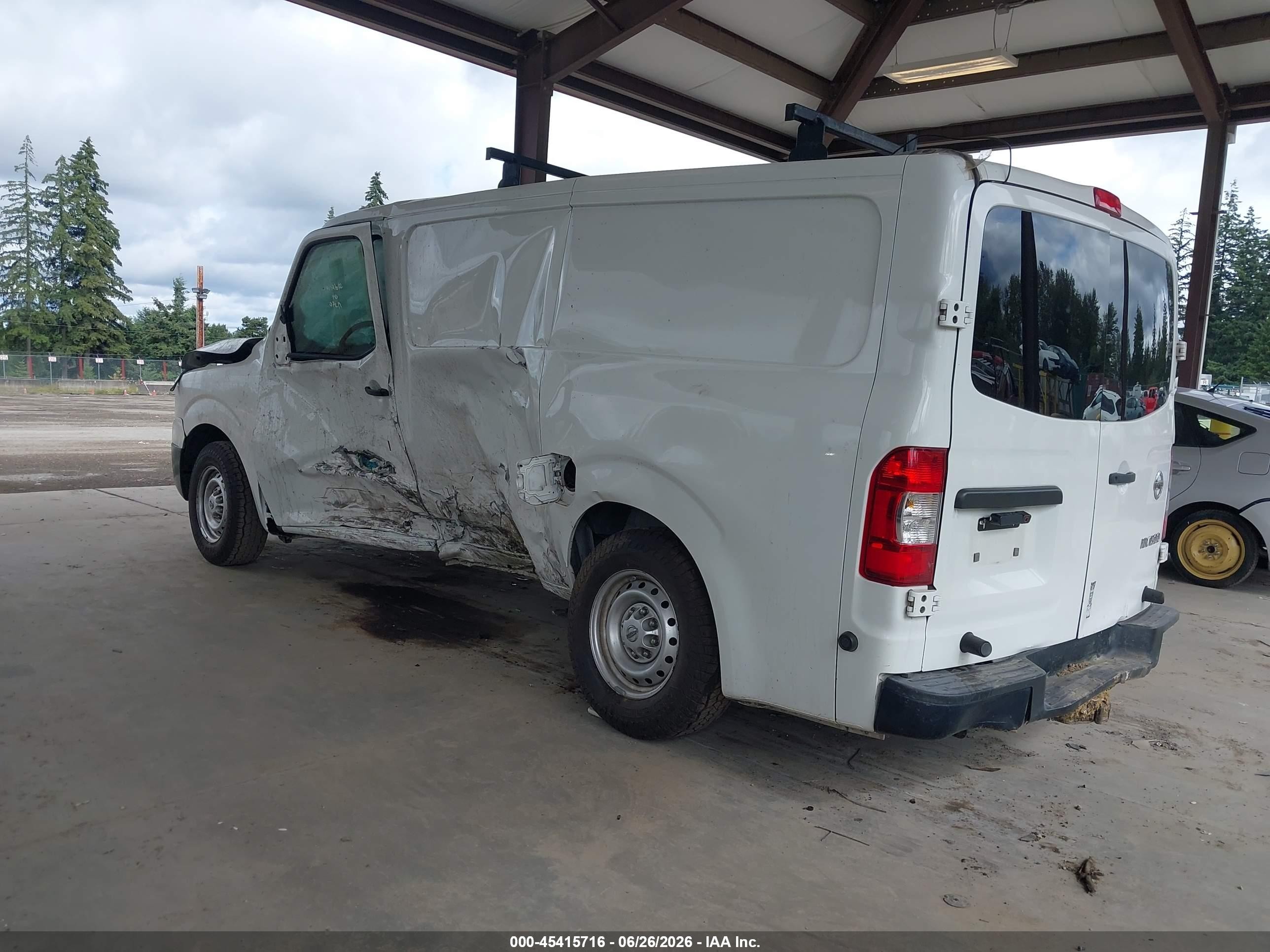 2014 Nissan Nv Cargo Nv1500 S V6/sv V6 Белый vin: 1N6BF0KM9EN103559