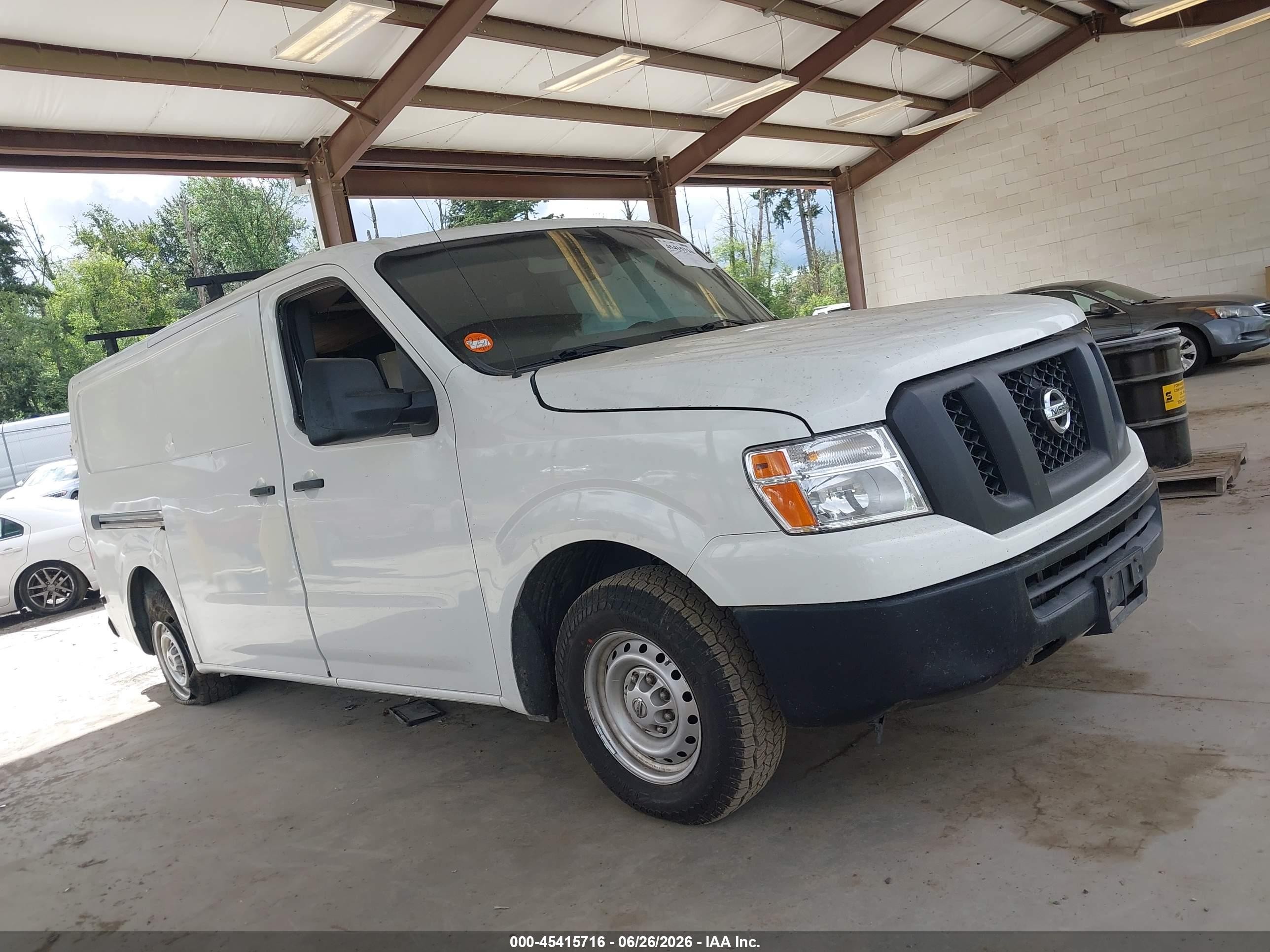 2014 Nissan Nv Cargo Nv1500 S V6/sv V6 Белый vin: 1N6BF0KM9EN103559