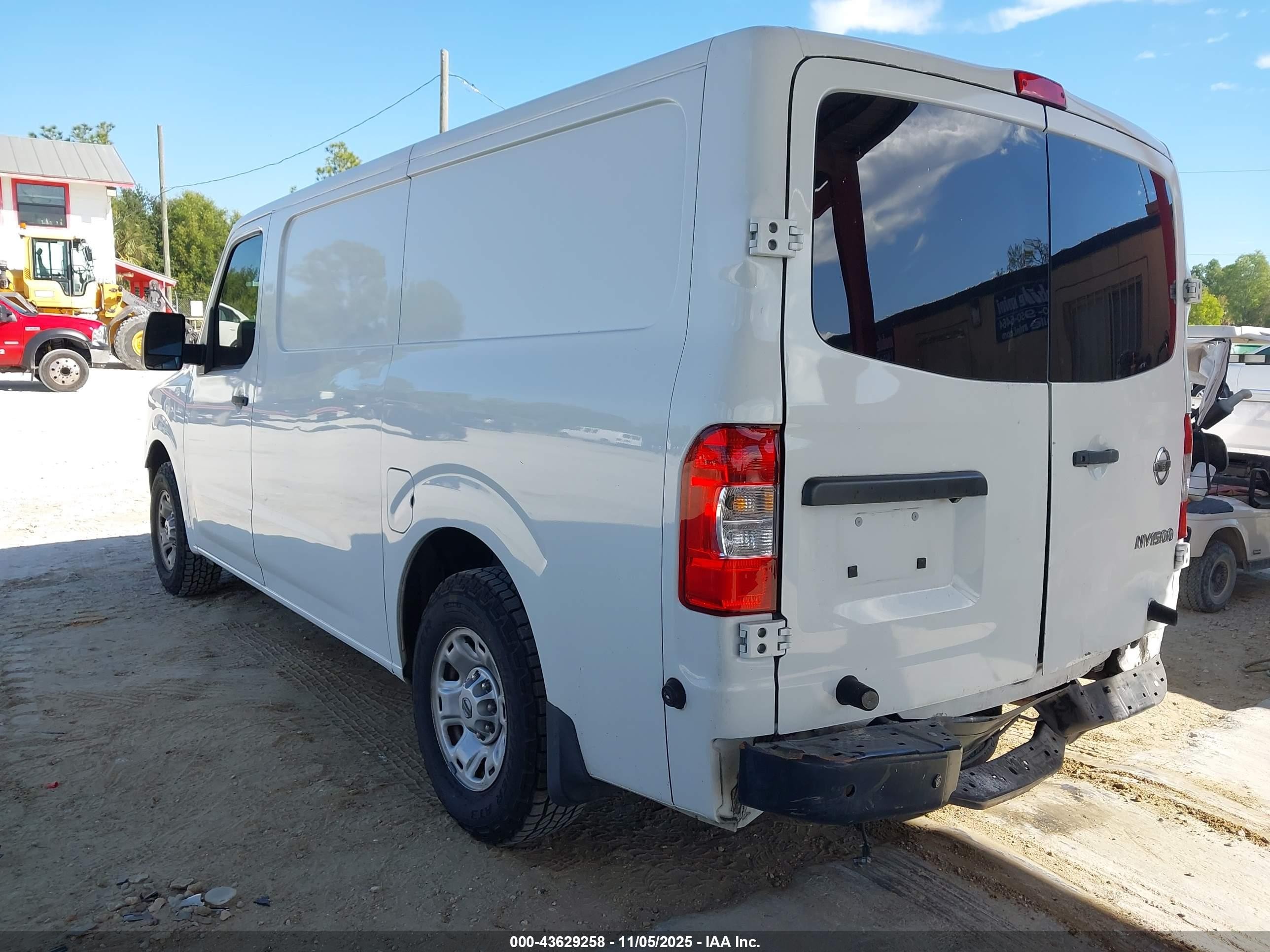2018 Nissan Nv Cargo Nv1500 Sv V6 White vin: 1N6BF0KM9JN809974