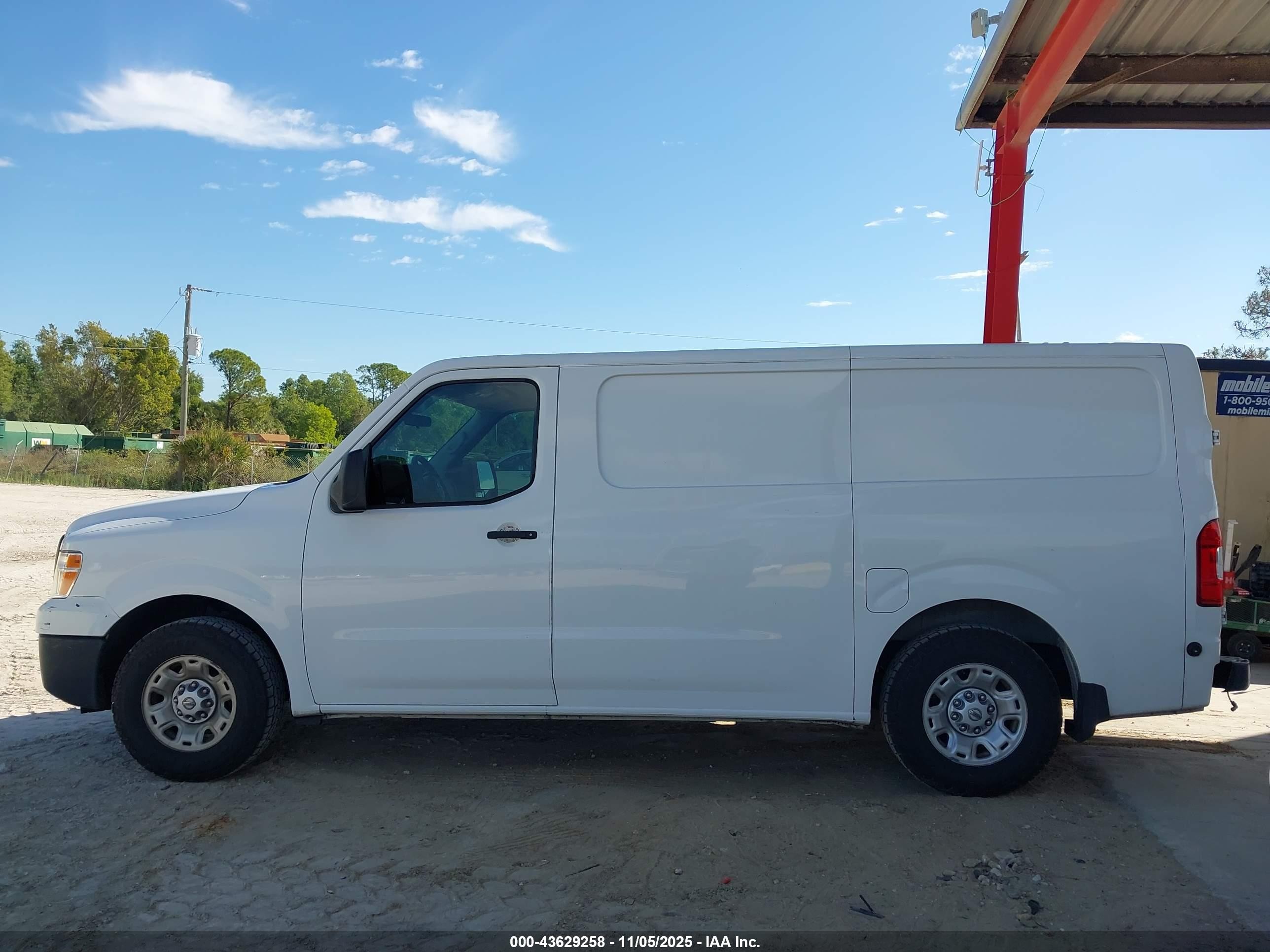 2018 Nissan Nv Cargo Nv1500 Sv V6 White vin: 1N6BF0KM9JN809974