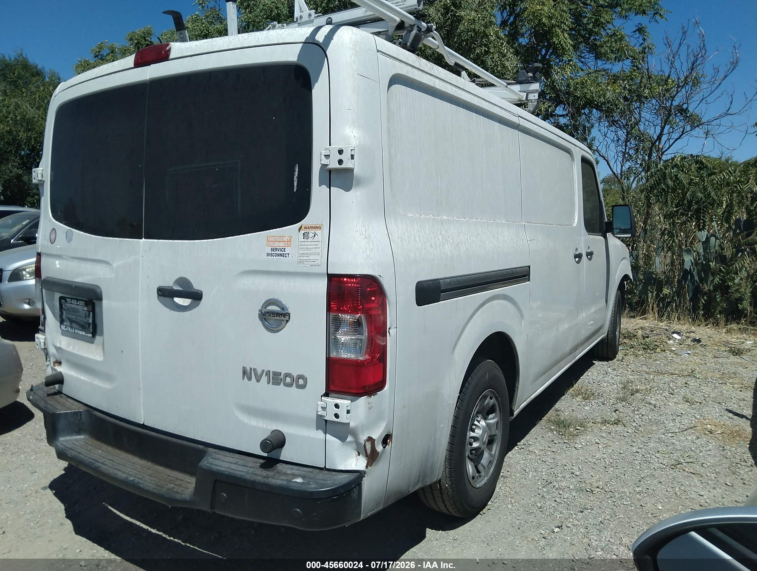 2018 Nissan Nv Cargo Nv1500 Sv V6 White vin: 1N6BF0KMXJN818635