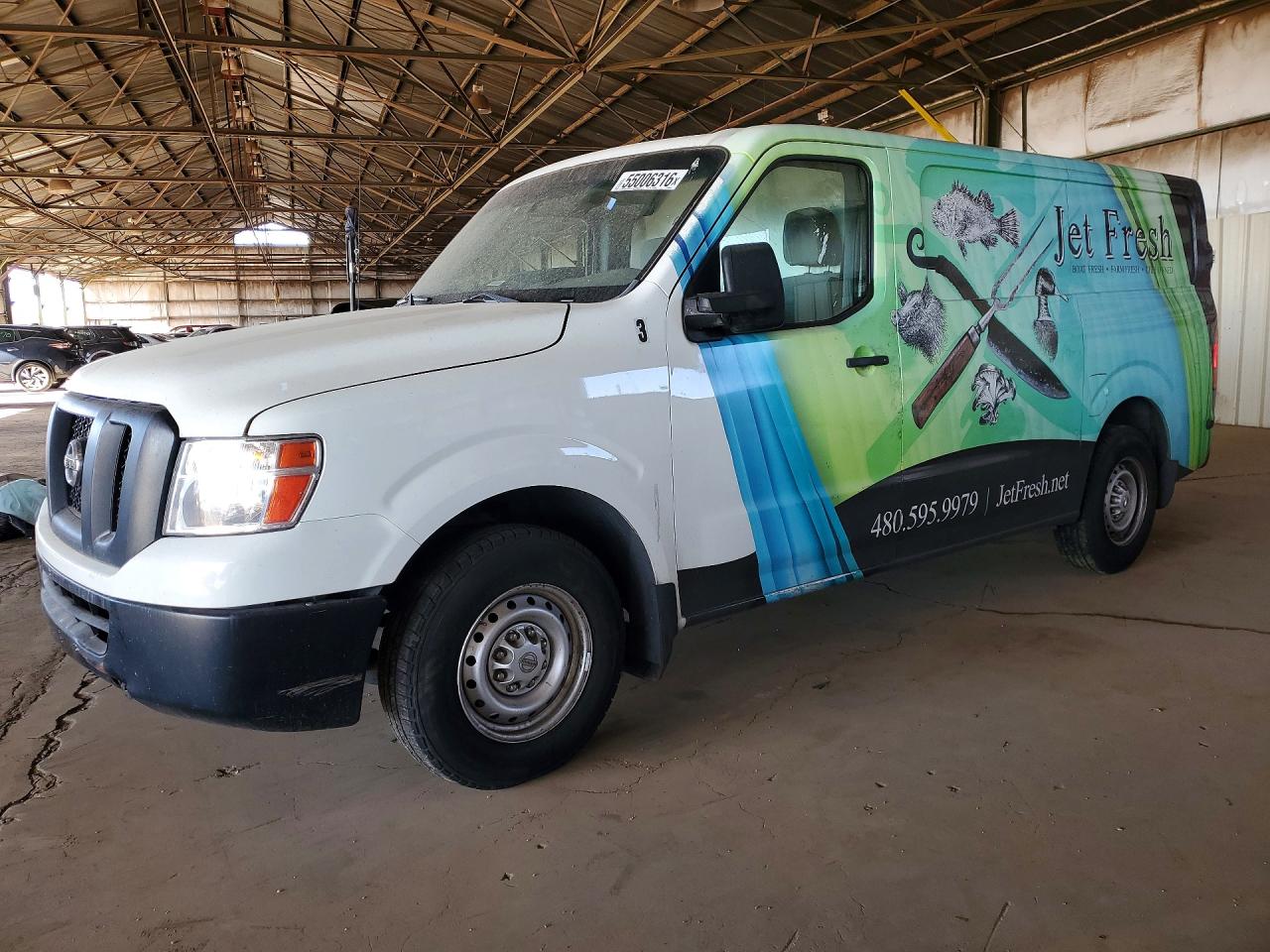 2015 Nissan Nv 2500 Hd S White vin: 1N6BF0KX9FN808440