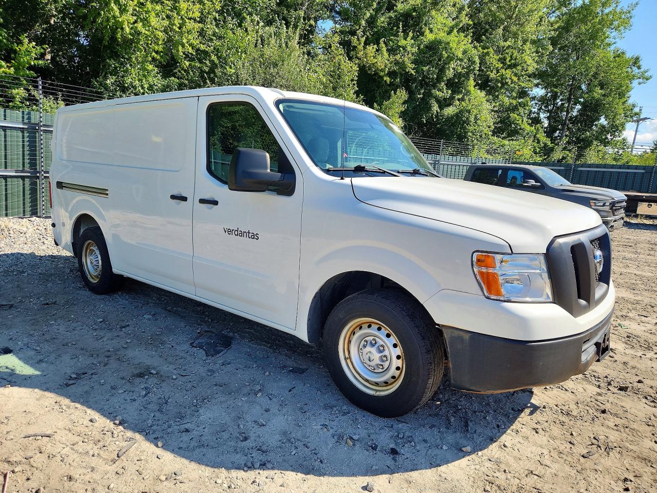 2017 Nissan Nv 2500 Hd S White vin: 1N6BF0KY3HN809658