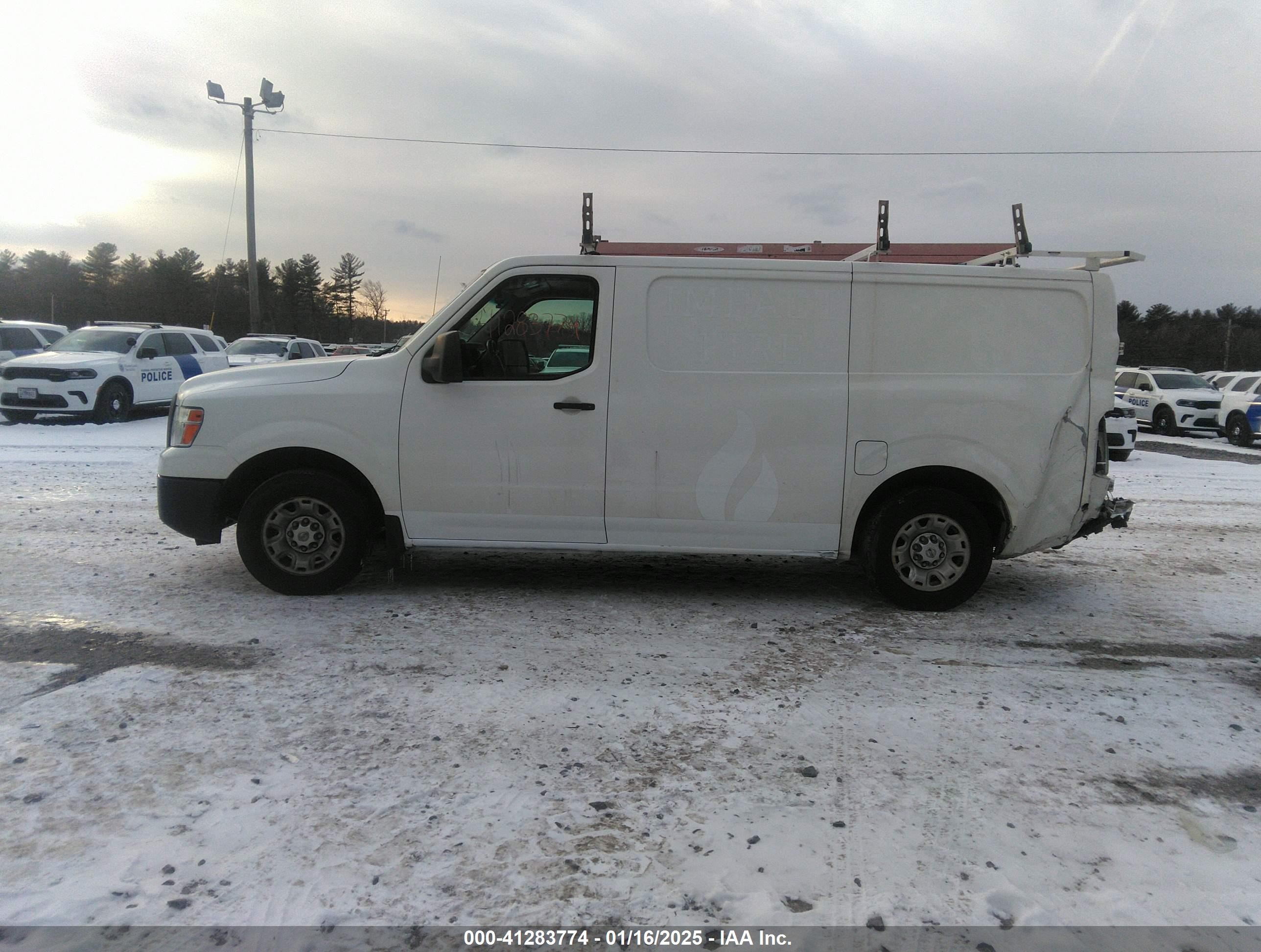 2018 Nissan Nv Cargo Nv2500 Hd Sv V6 White vin: 1N6BF0KY8JN805899